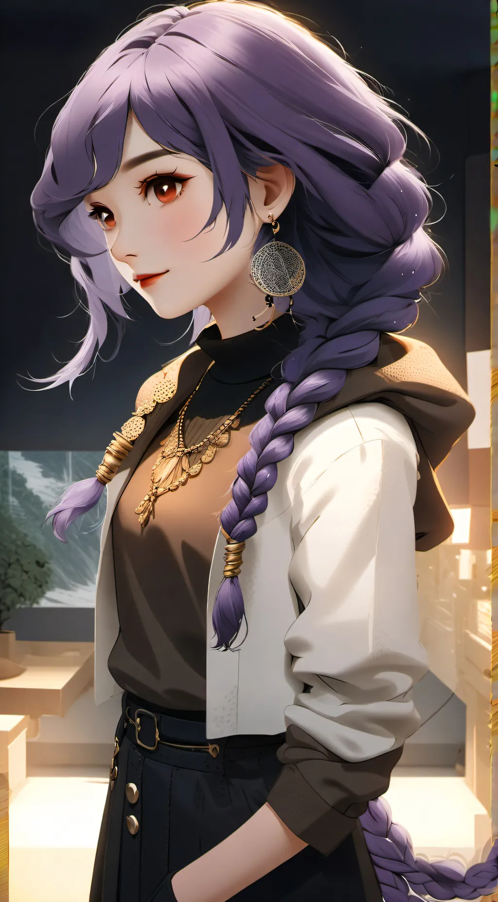 ai character: Rumi (kpdh)  background