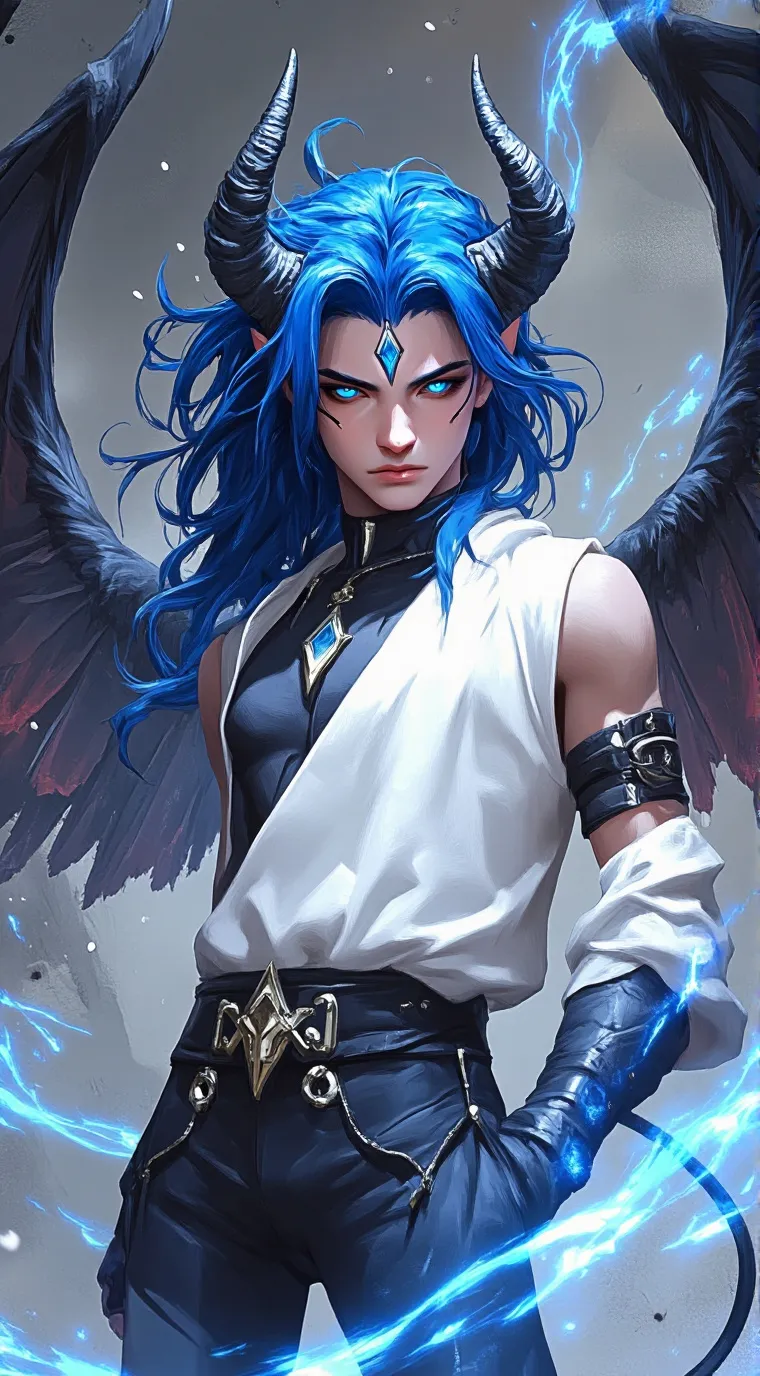 ai character: Azrael background