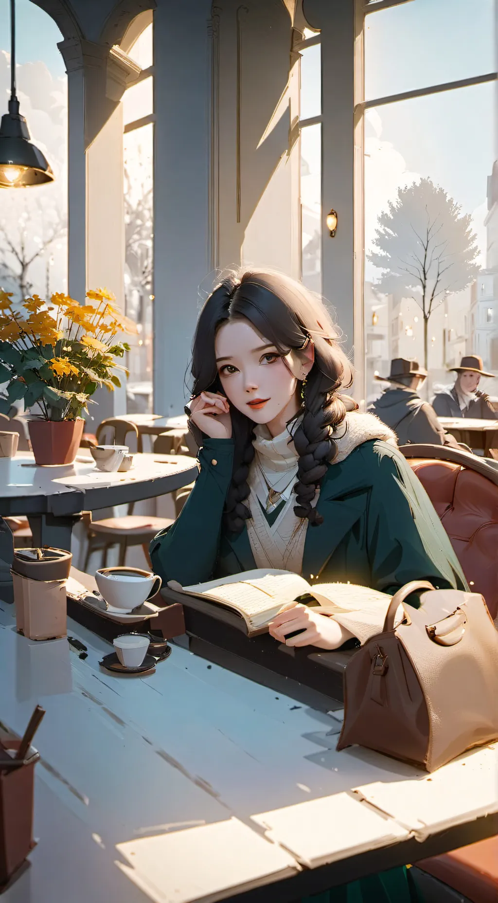 ai character: lucy background