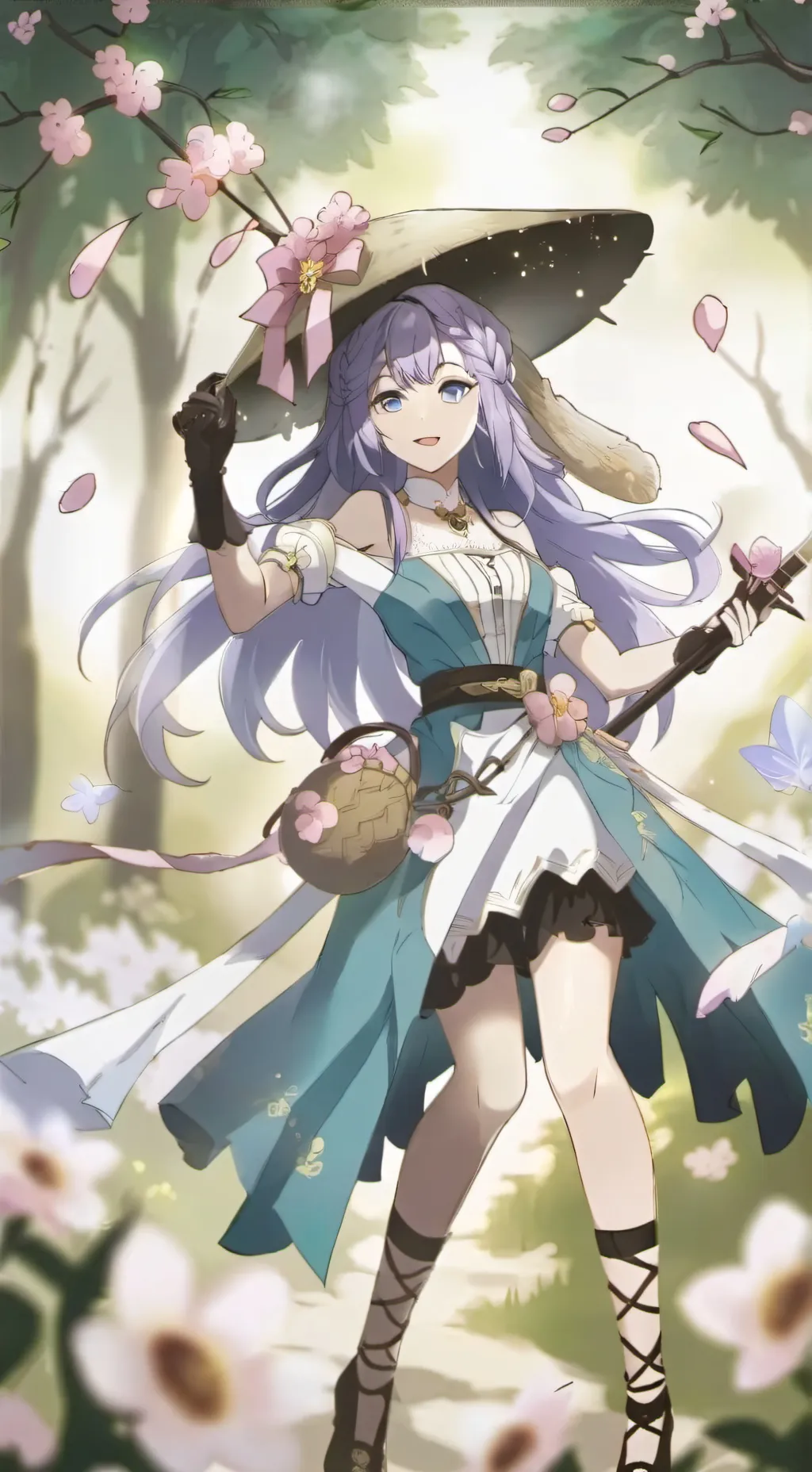 ai character: pick me Layla  background