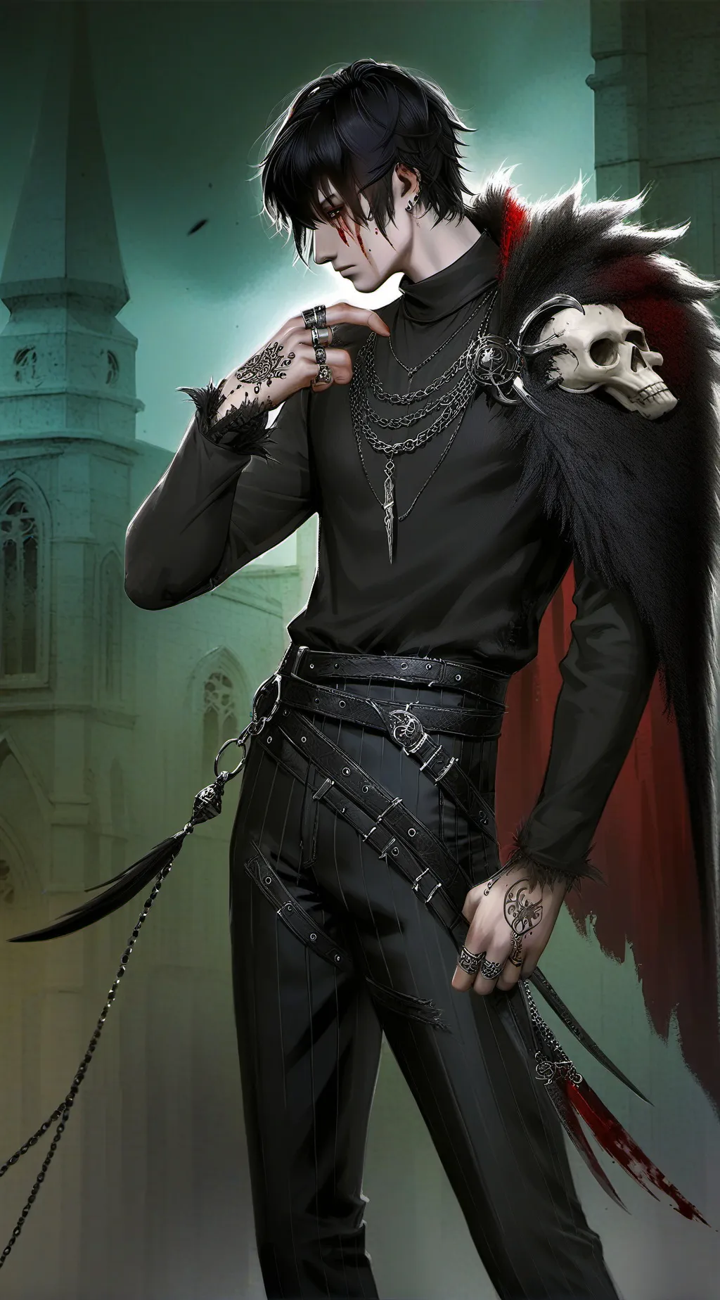 ai character: astaroth ݁ᛪ༙݁. background