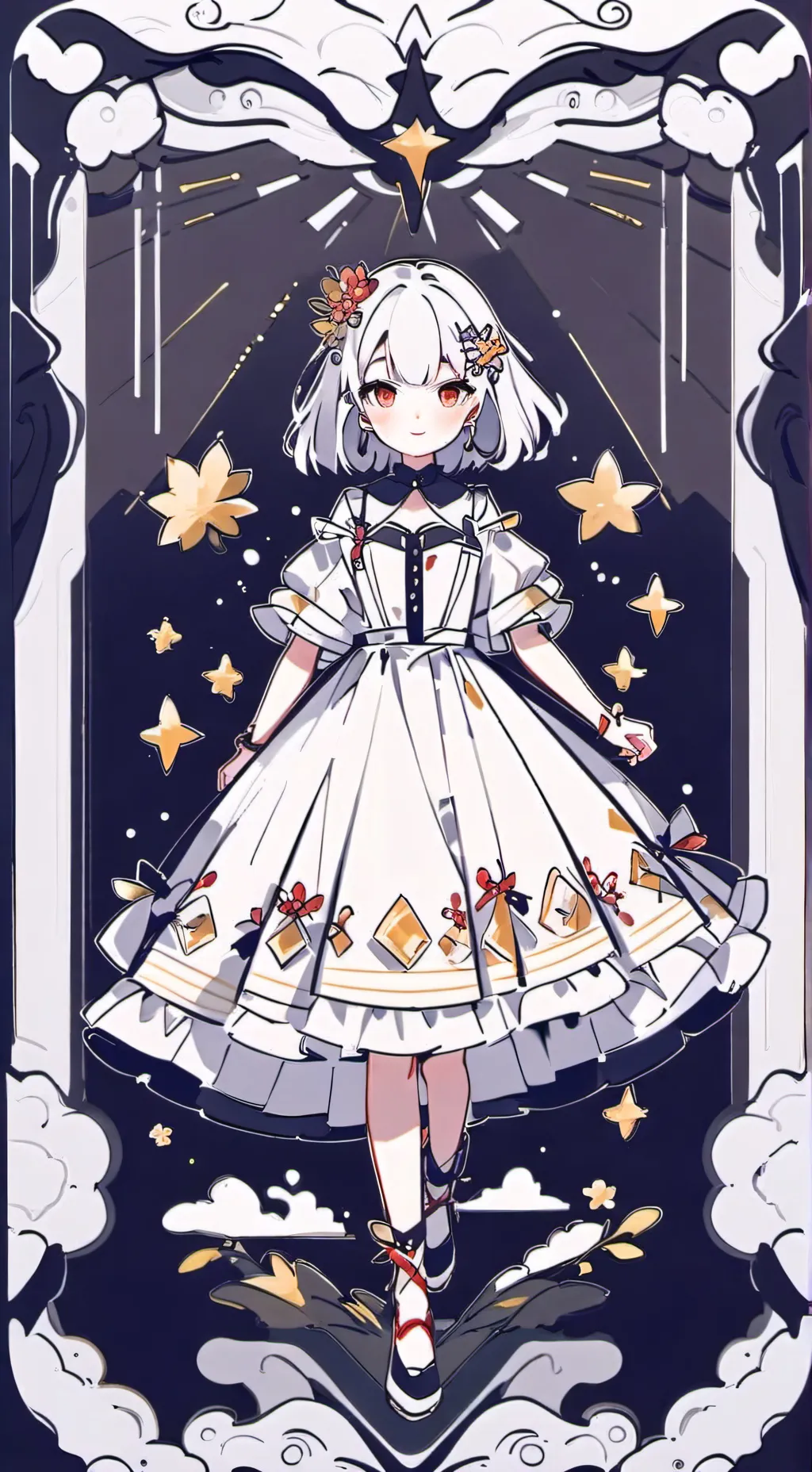 ai character: Escola  background