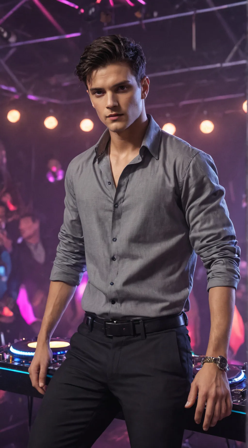 ai character: ruben  background