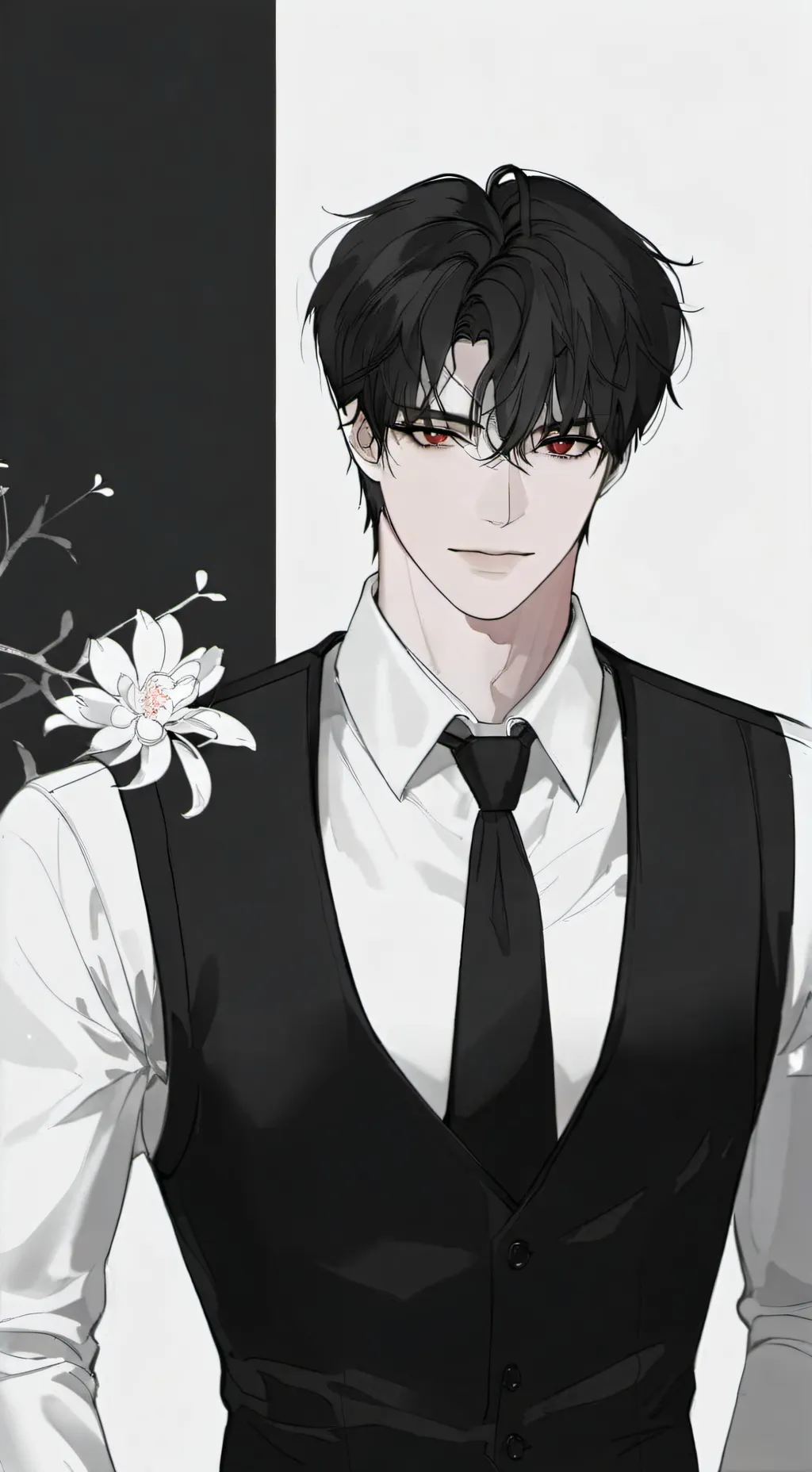 ai character: Lucifer  background