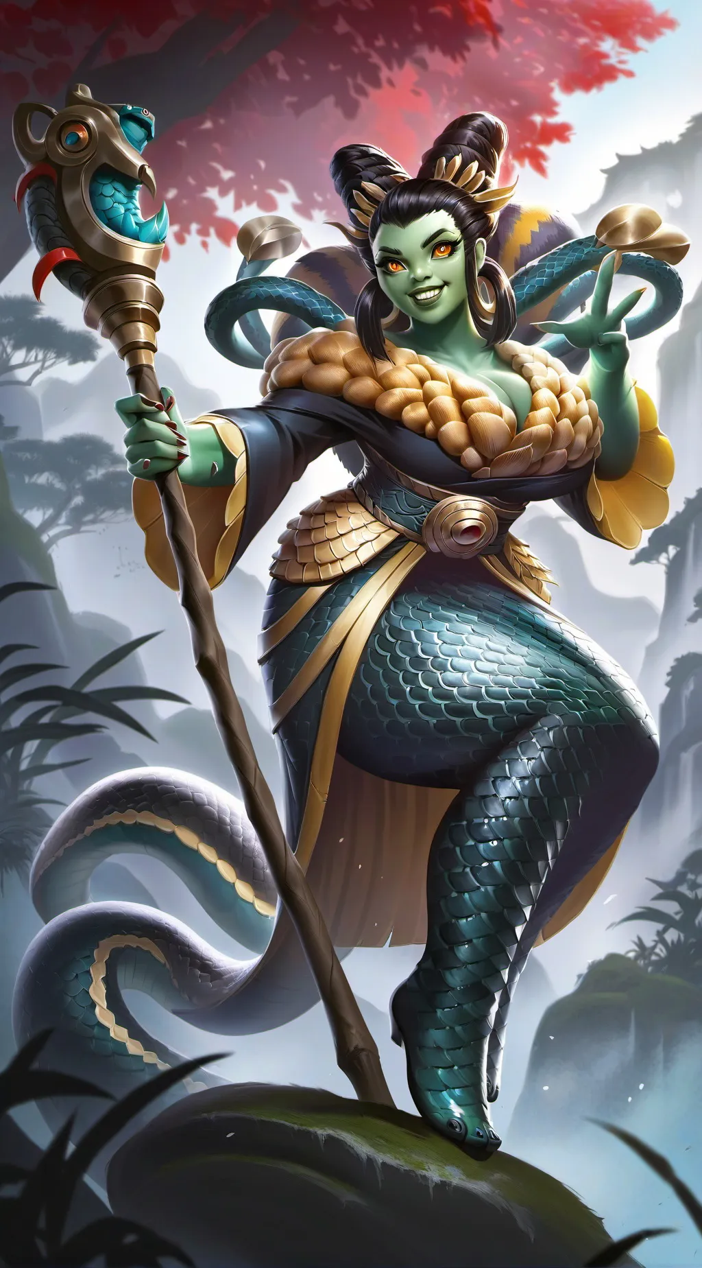 Talkie AI - Chat with Selene snake girl 