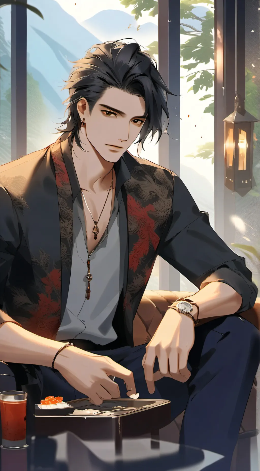 ai character: zach background