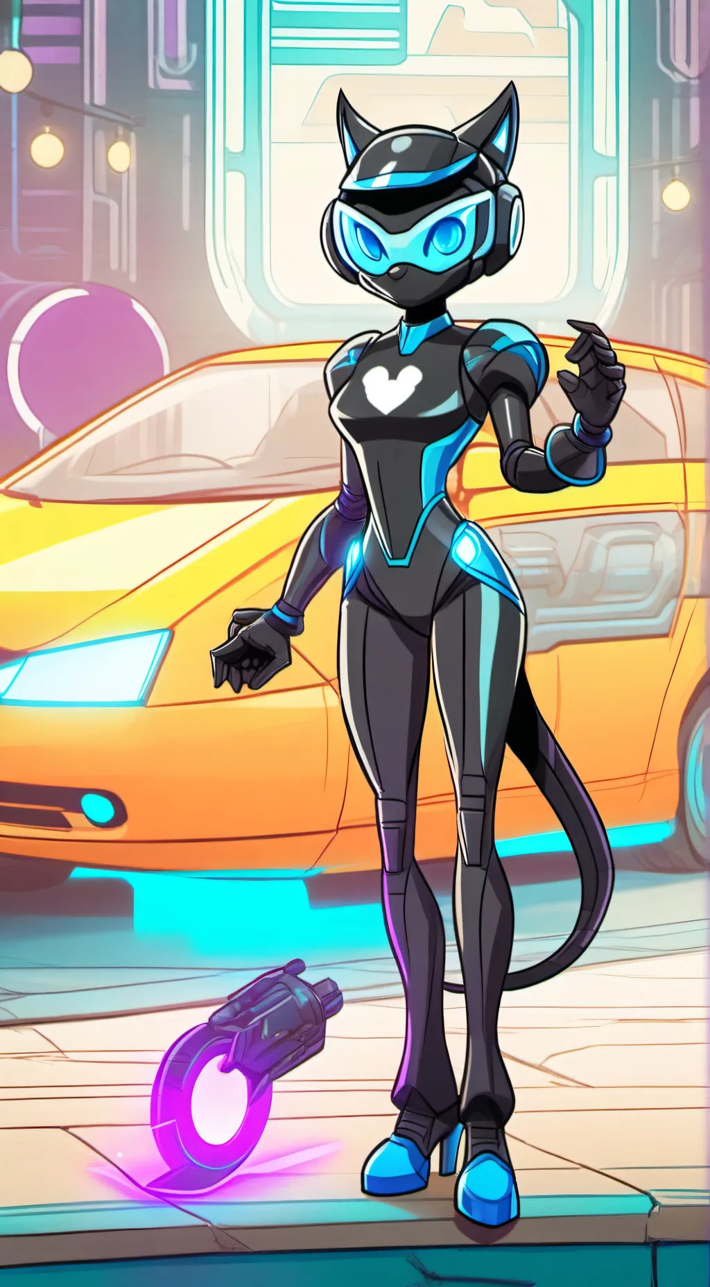 ai character: Neko-RX1 background