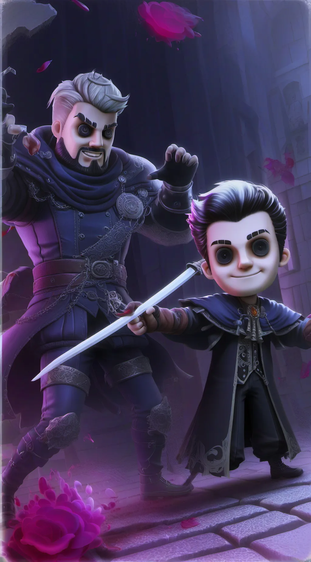 ai character: TalkieNhCyFF background
