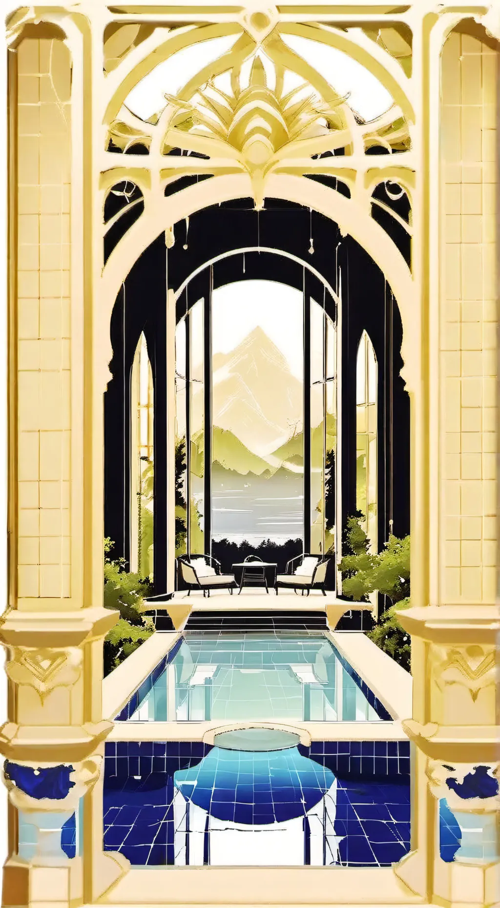 ai character: Strict Family 3 background