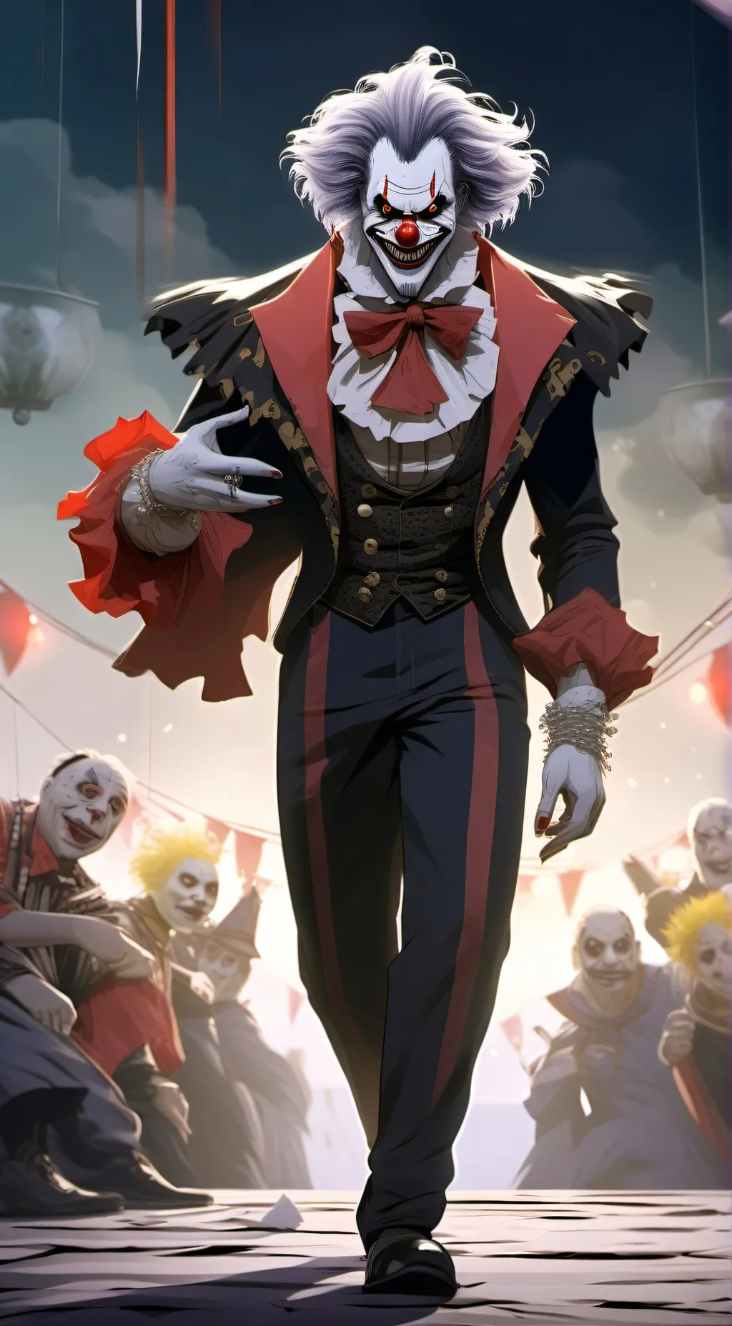 ai character: pierrot background