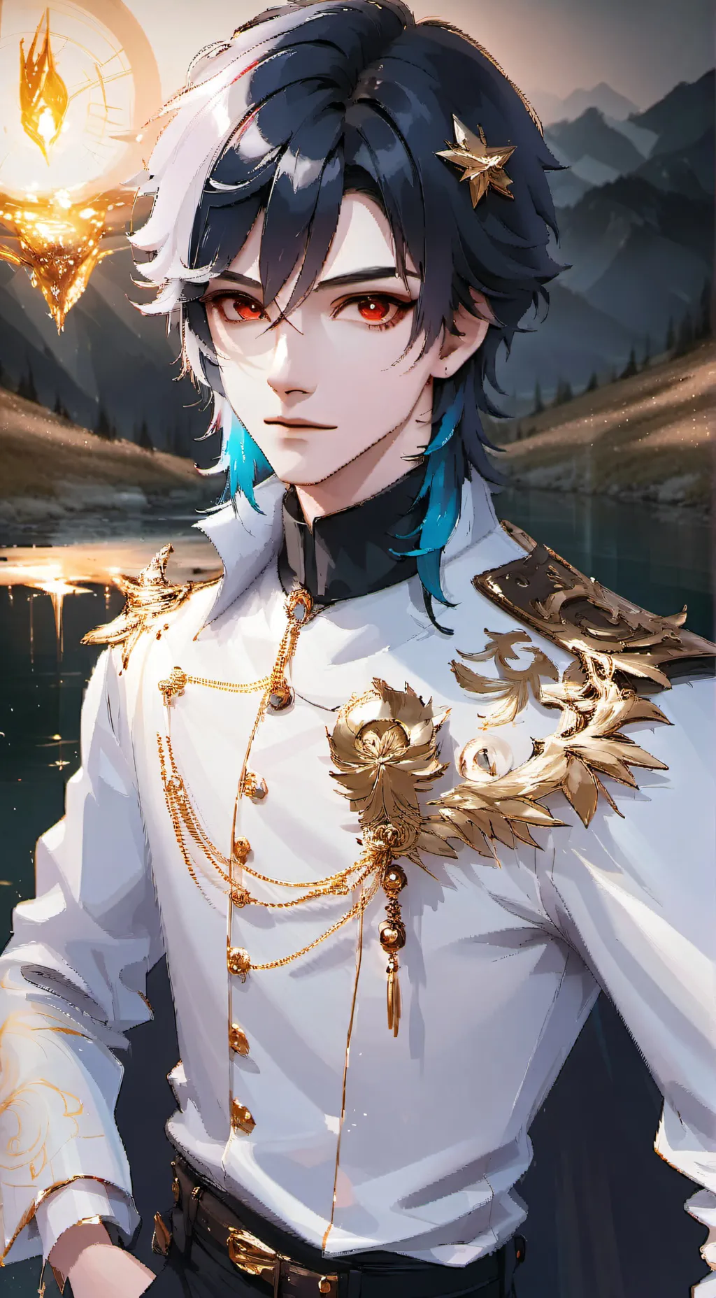 ai character: Ash background