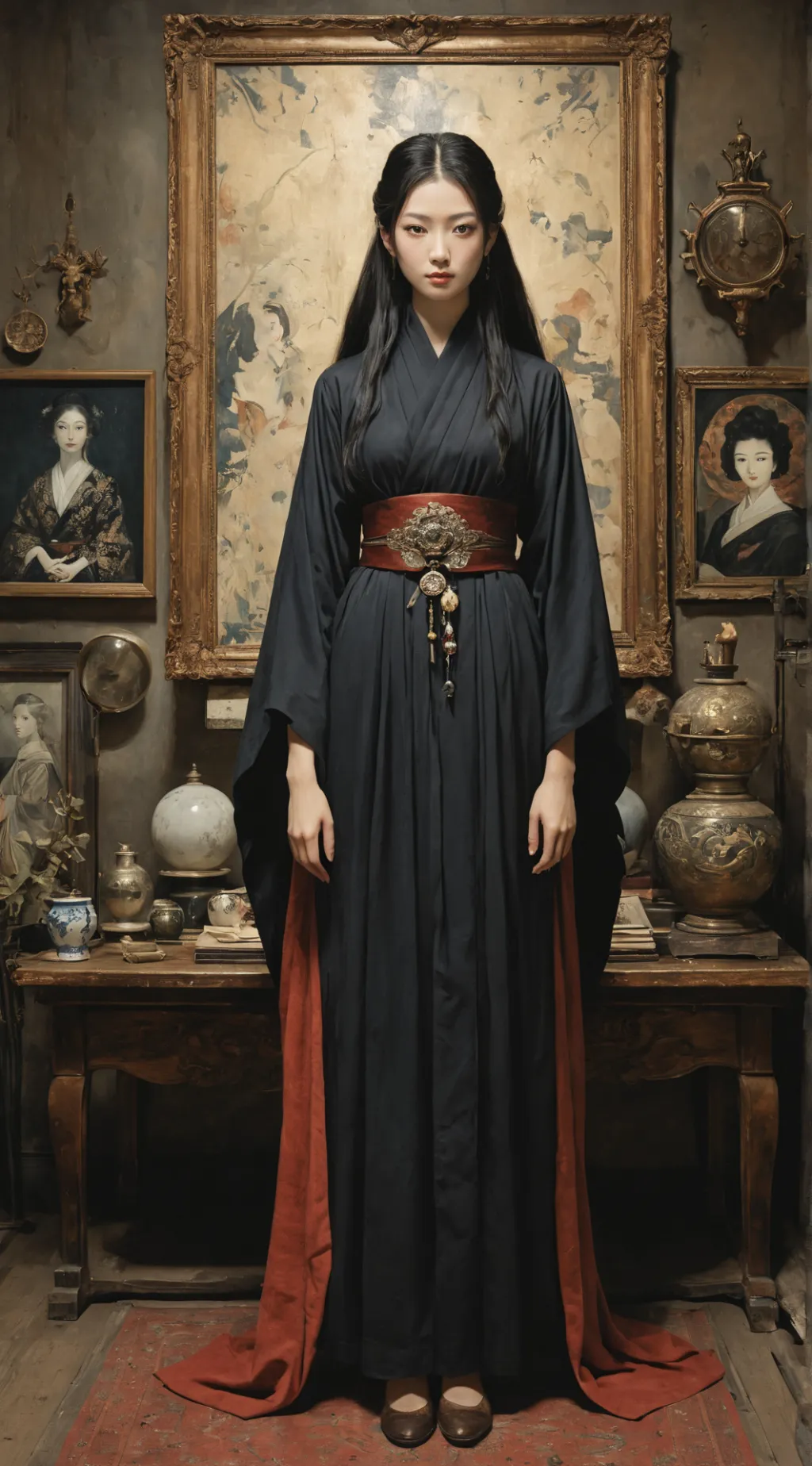ai character: EleonoraViltaria  background