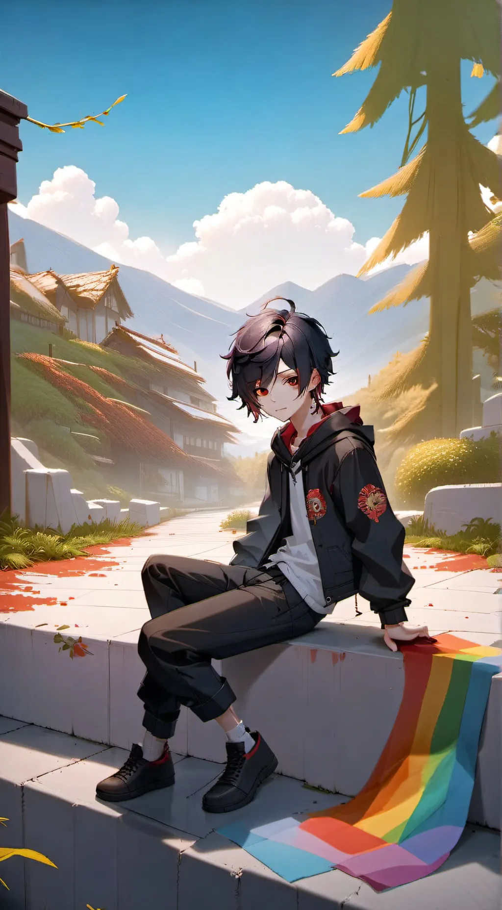 ai character: 😈Lucas😈 background