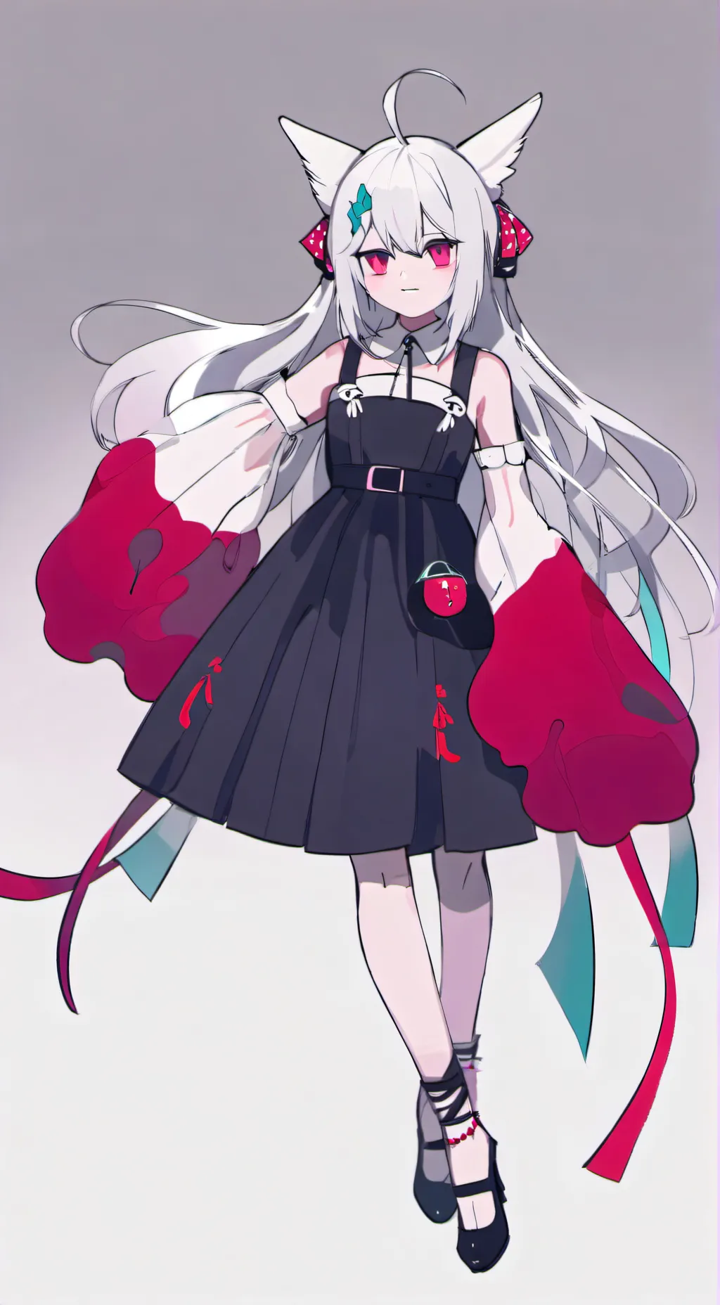 ai character: Crazy vampire girl background