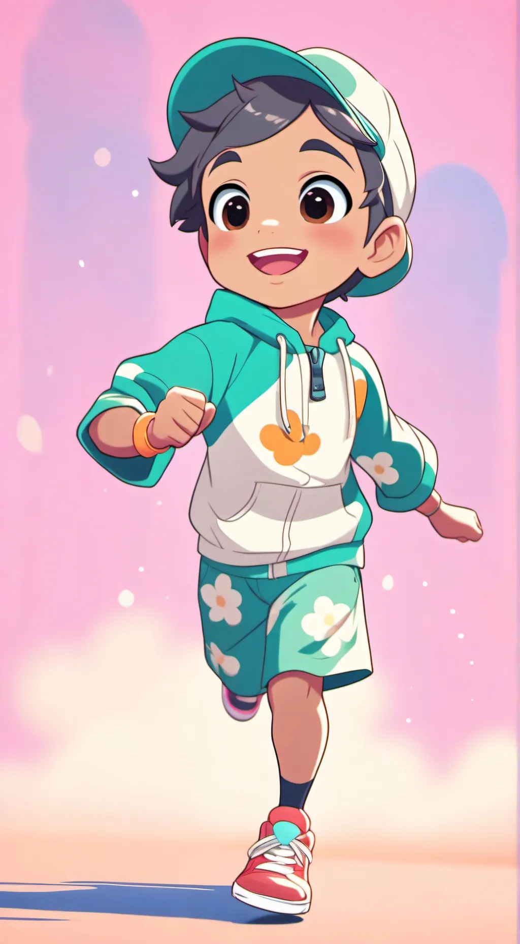 ai character: cristal seu filho background