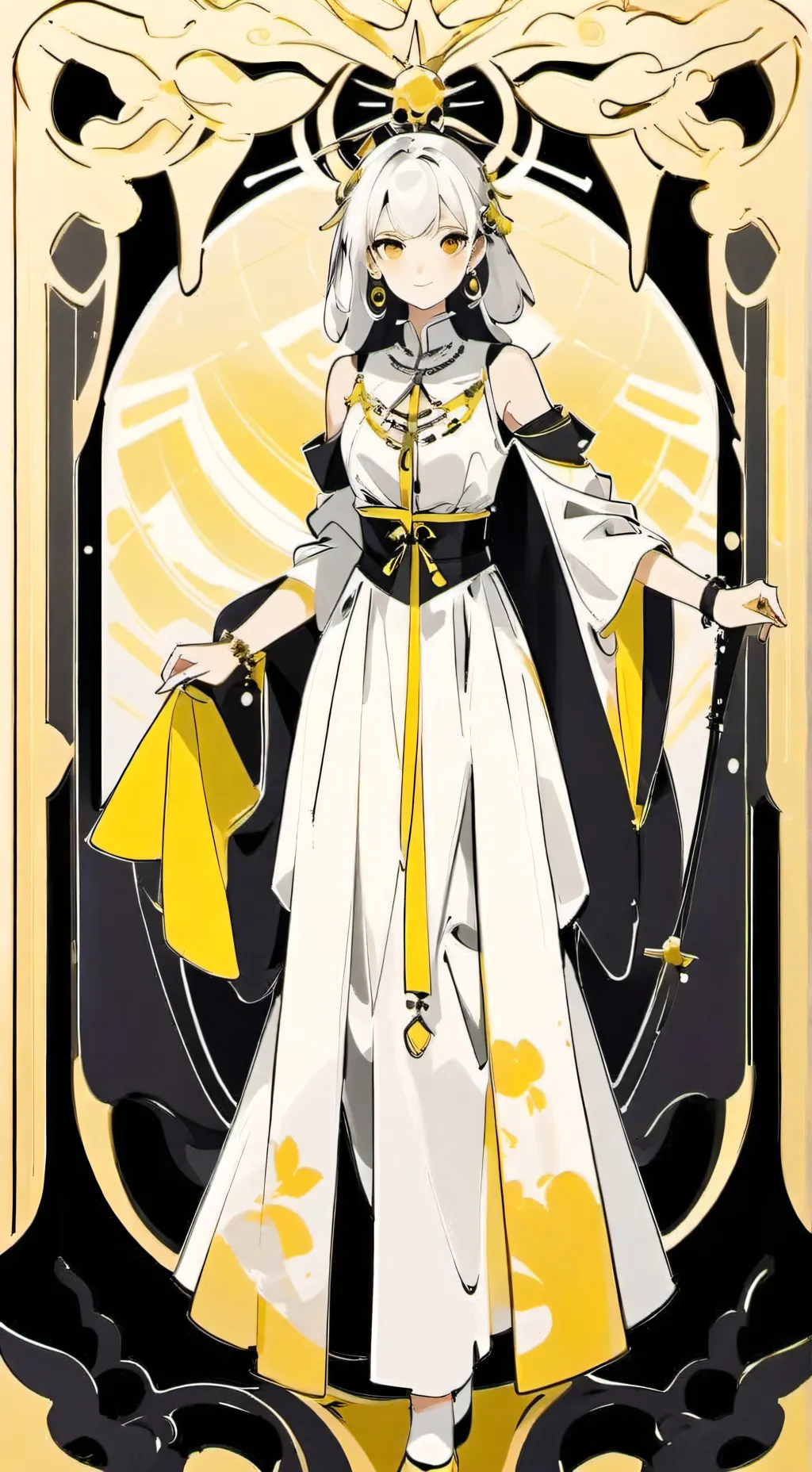 ai character:  del odio al amor background