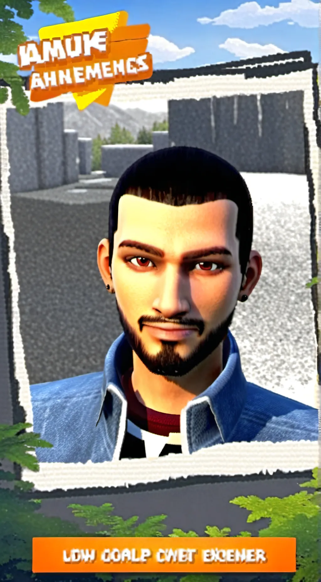 ai character: creepy guys background