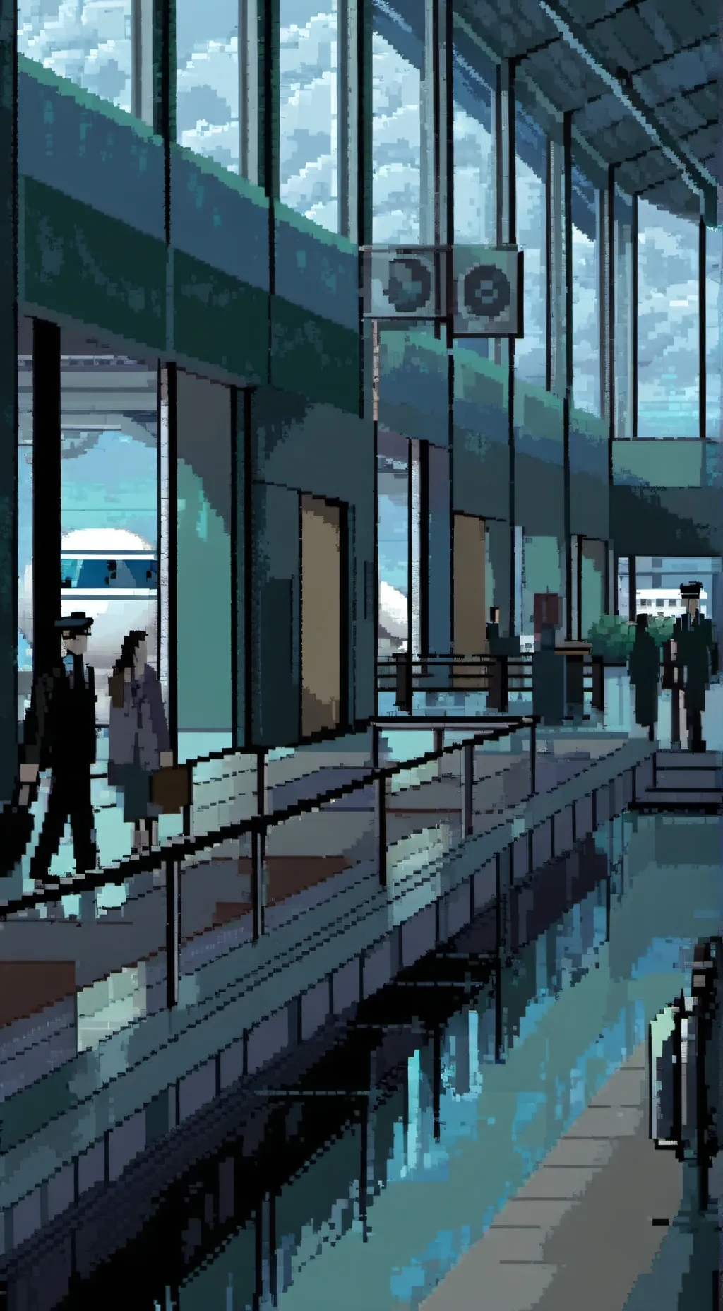 ai character: RAF (Vacation✈️🌐) background