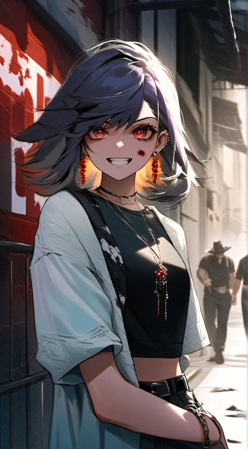 ai character: ariana background
