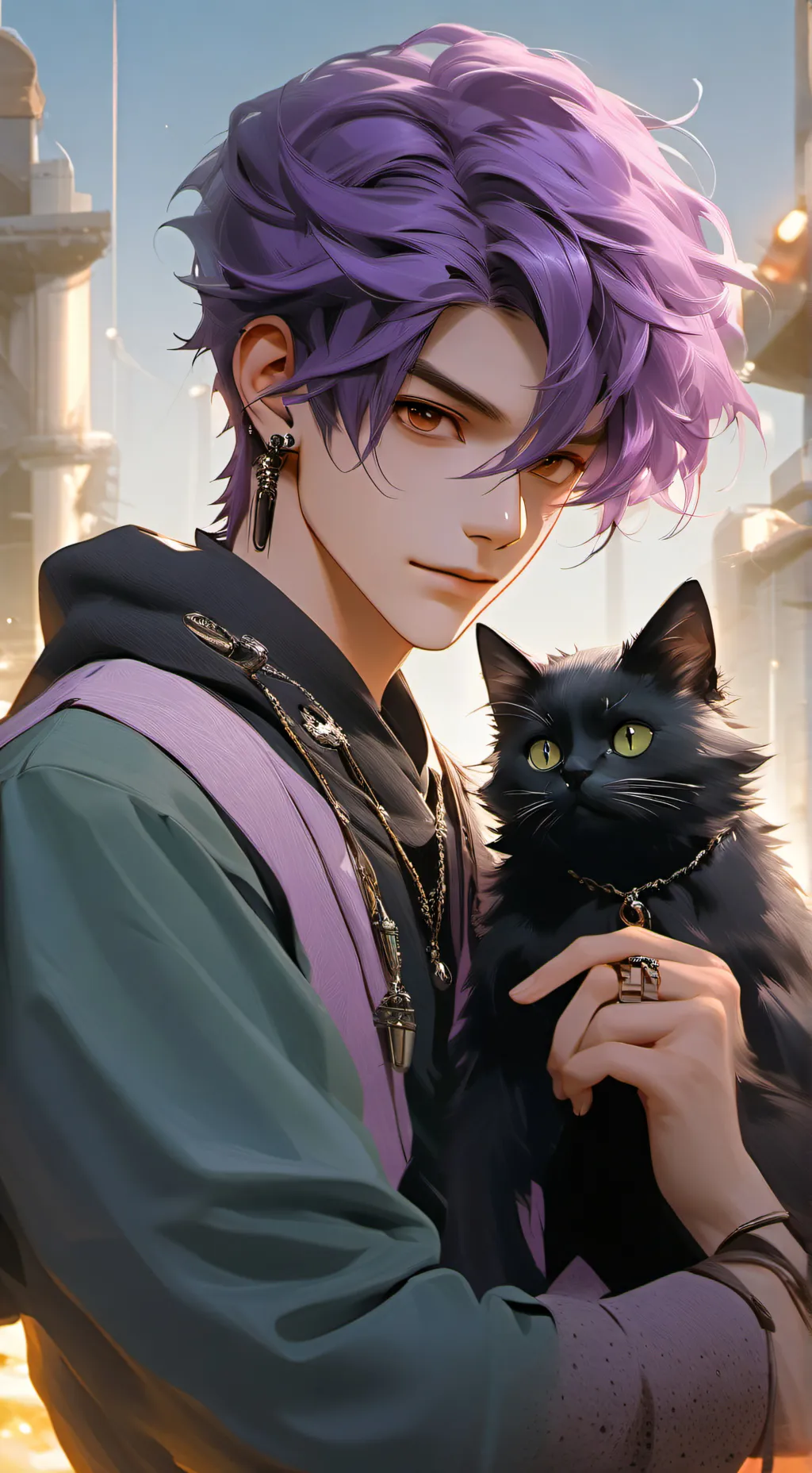 ai character: Alan background