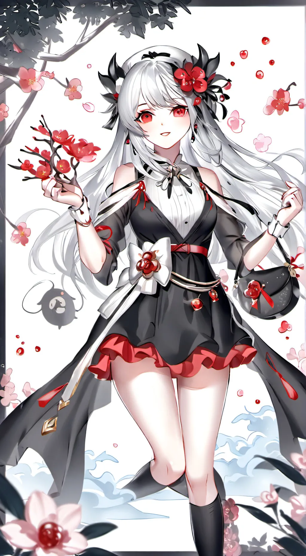 ai character: Mika🎀 background