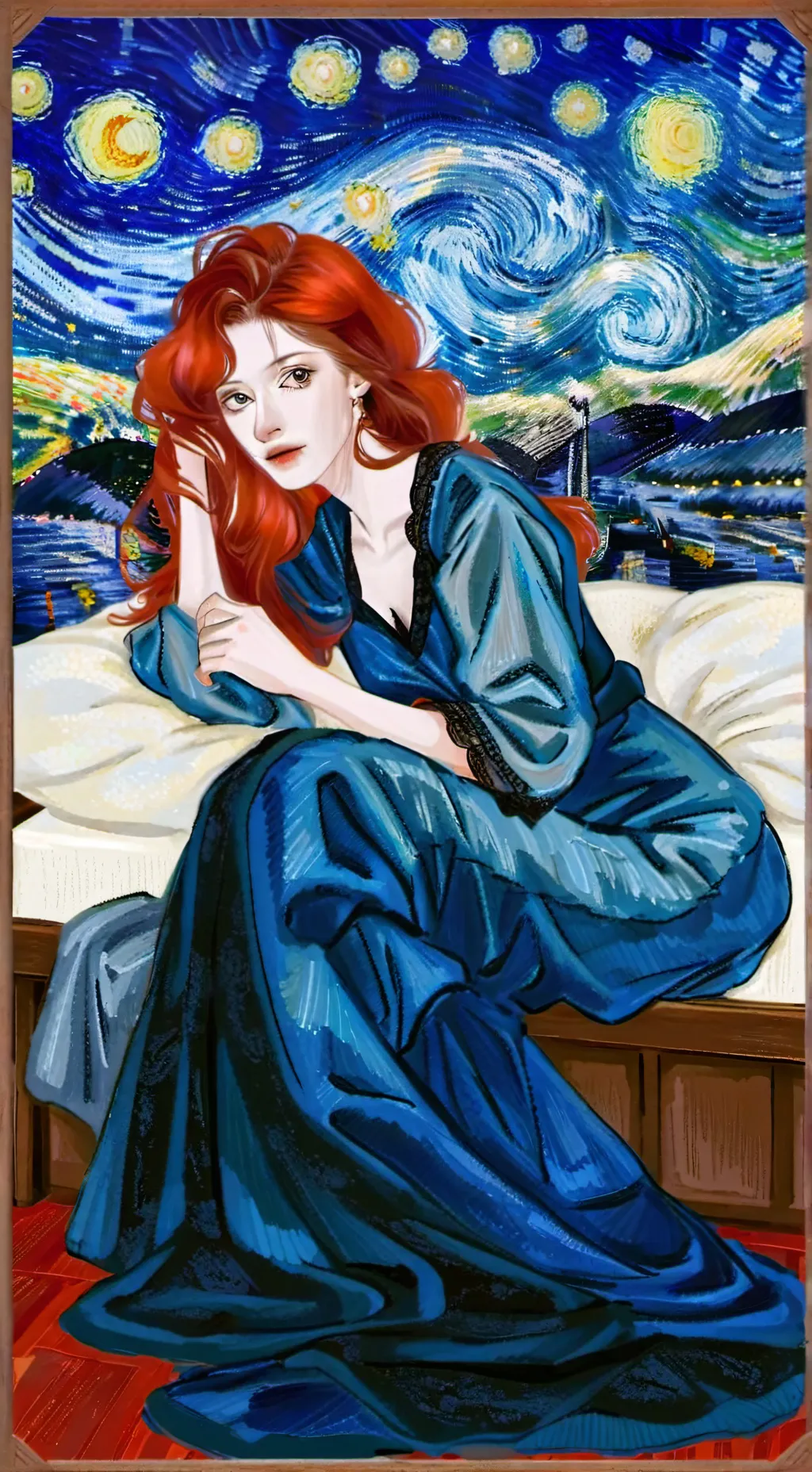 ai character: astro duchess  background