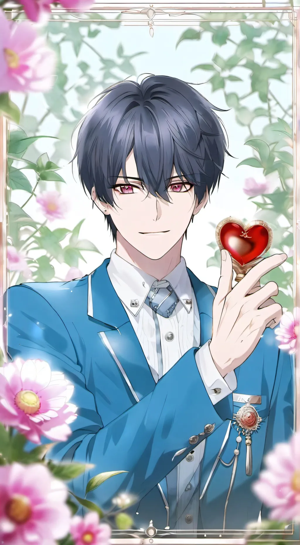 ai character: Kokichi Oma background
