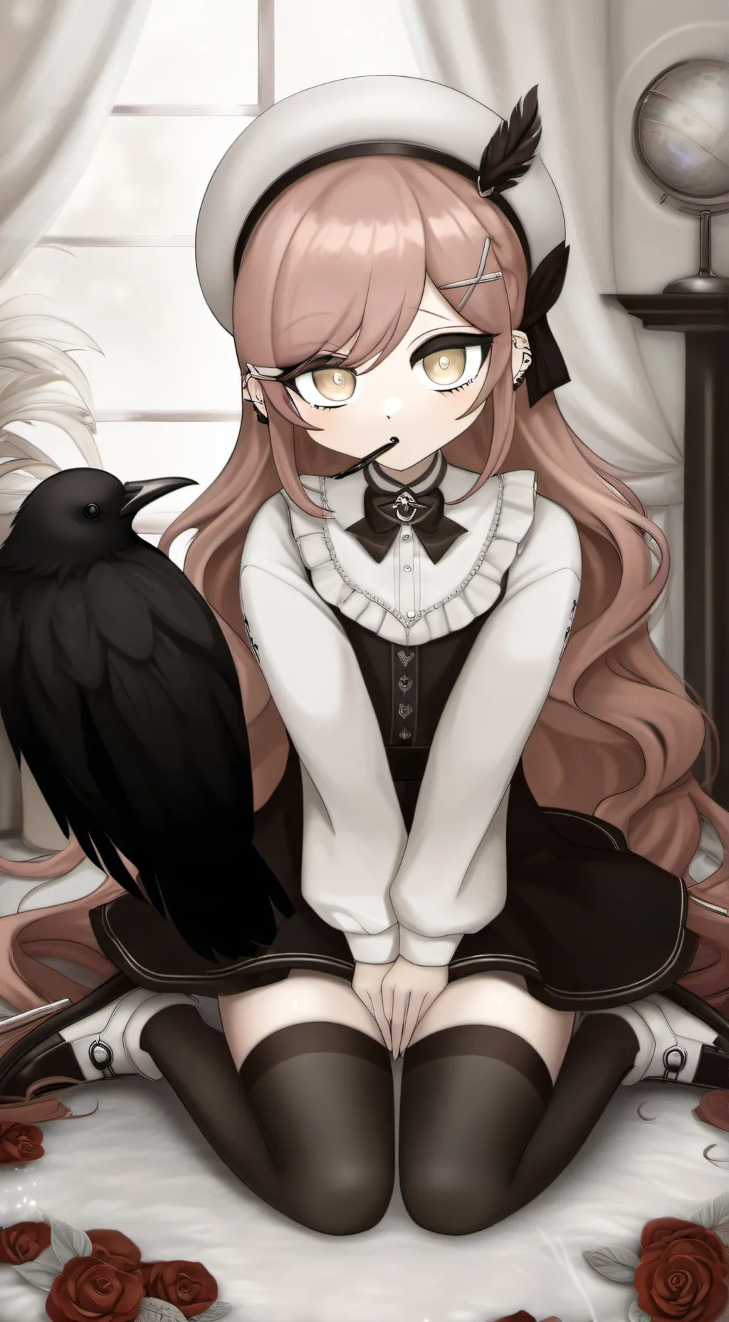 ai character: Raven background