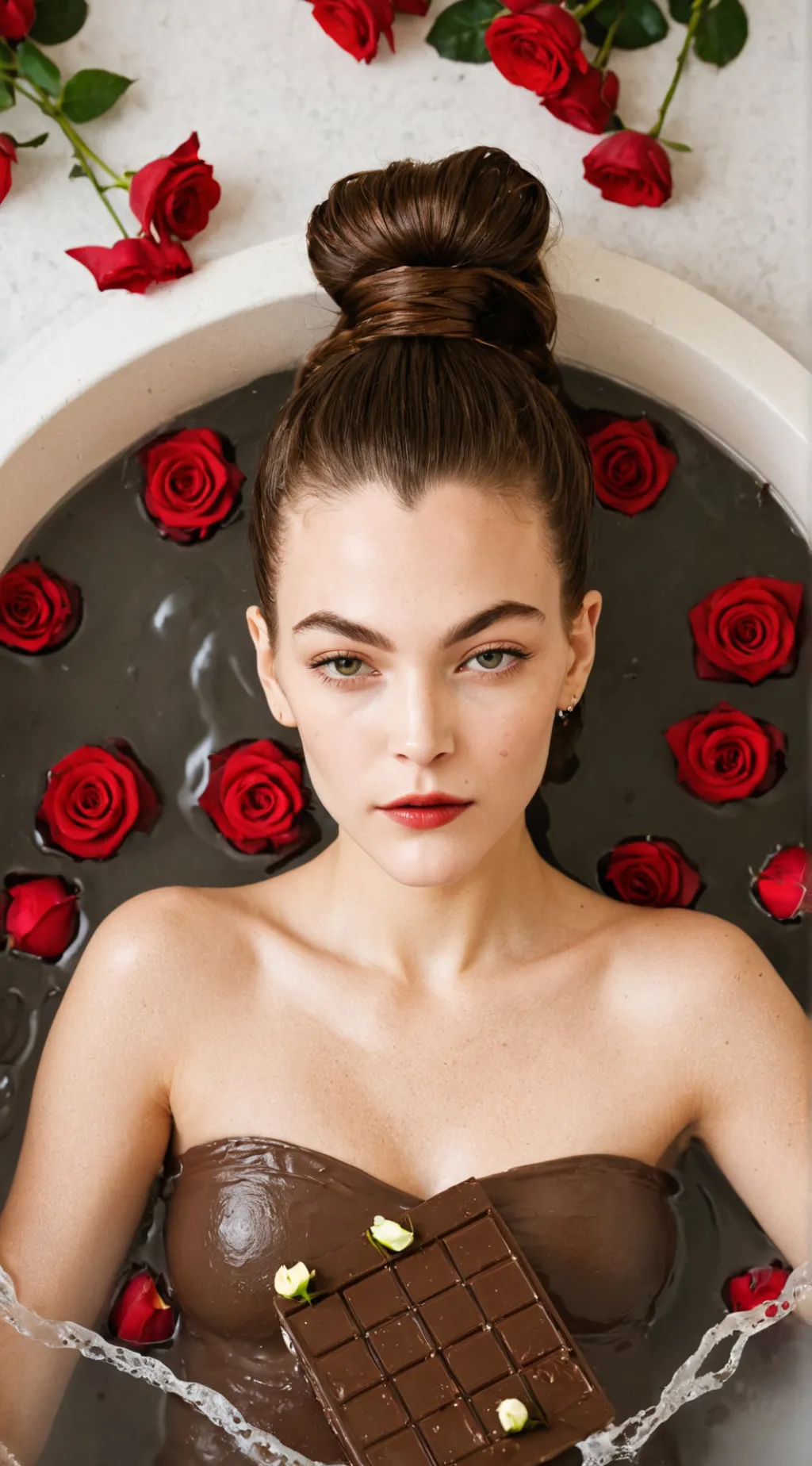 ai character: Vittoria Ceretti background