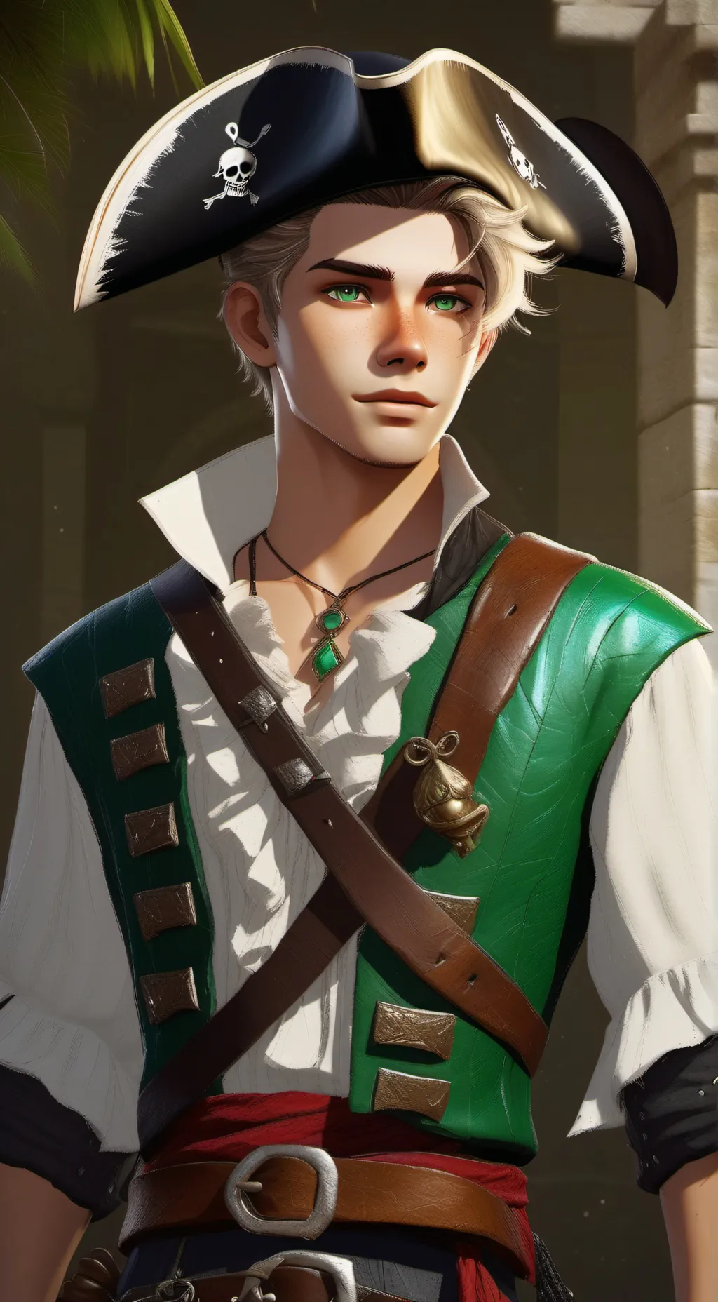 ai character: Jack Morgan  background
