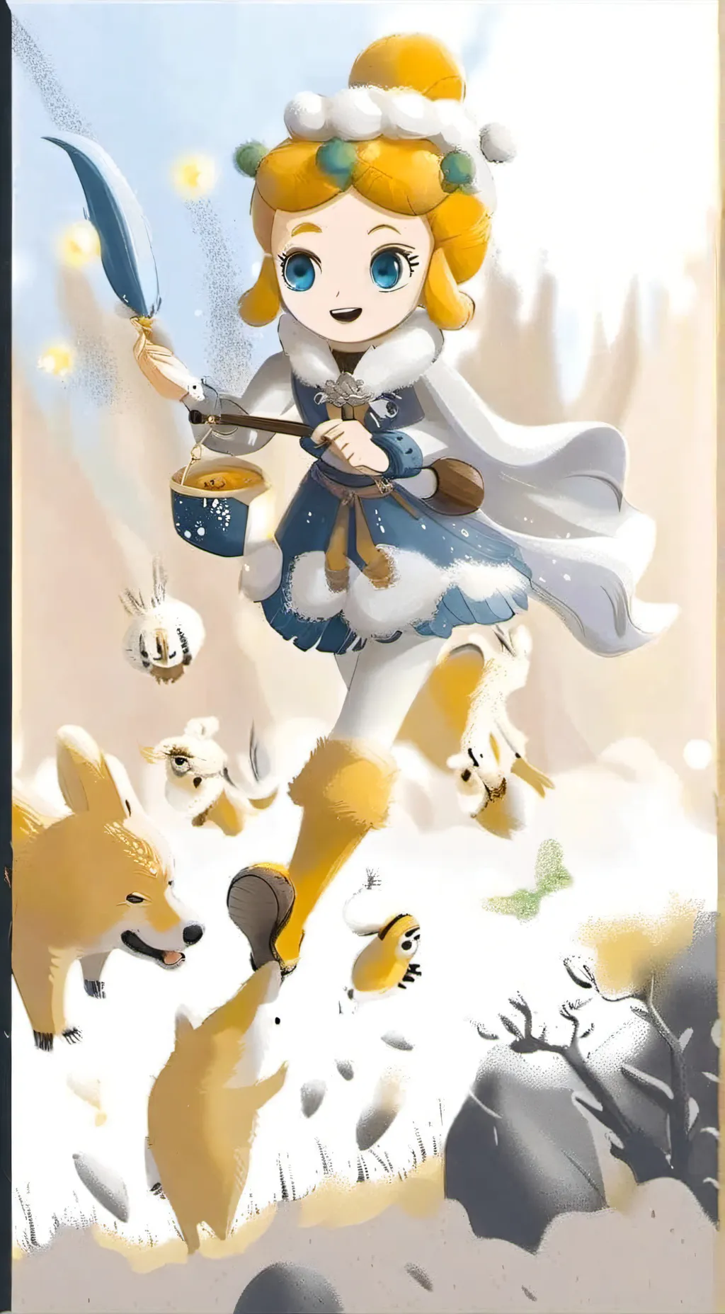 ai character: Twinkle ping  background