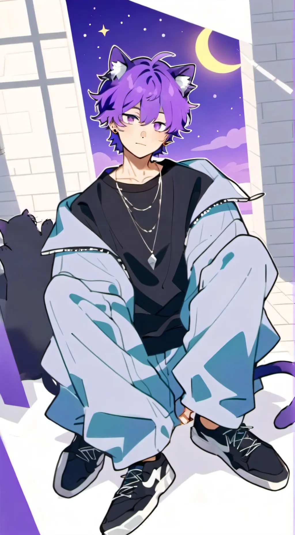 ai character: Mhax Pp(3rd)Hybrid background