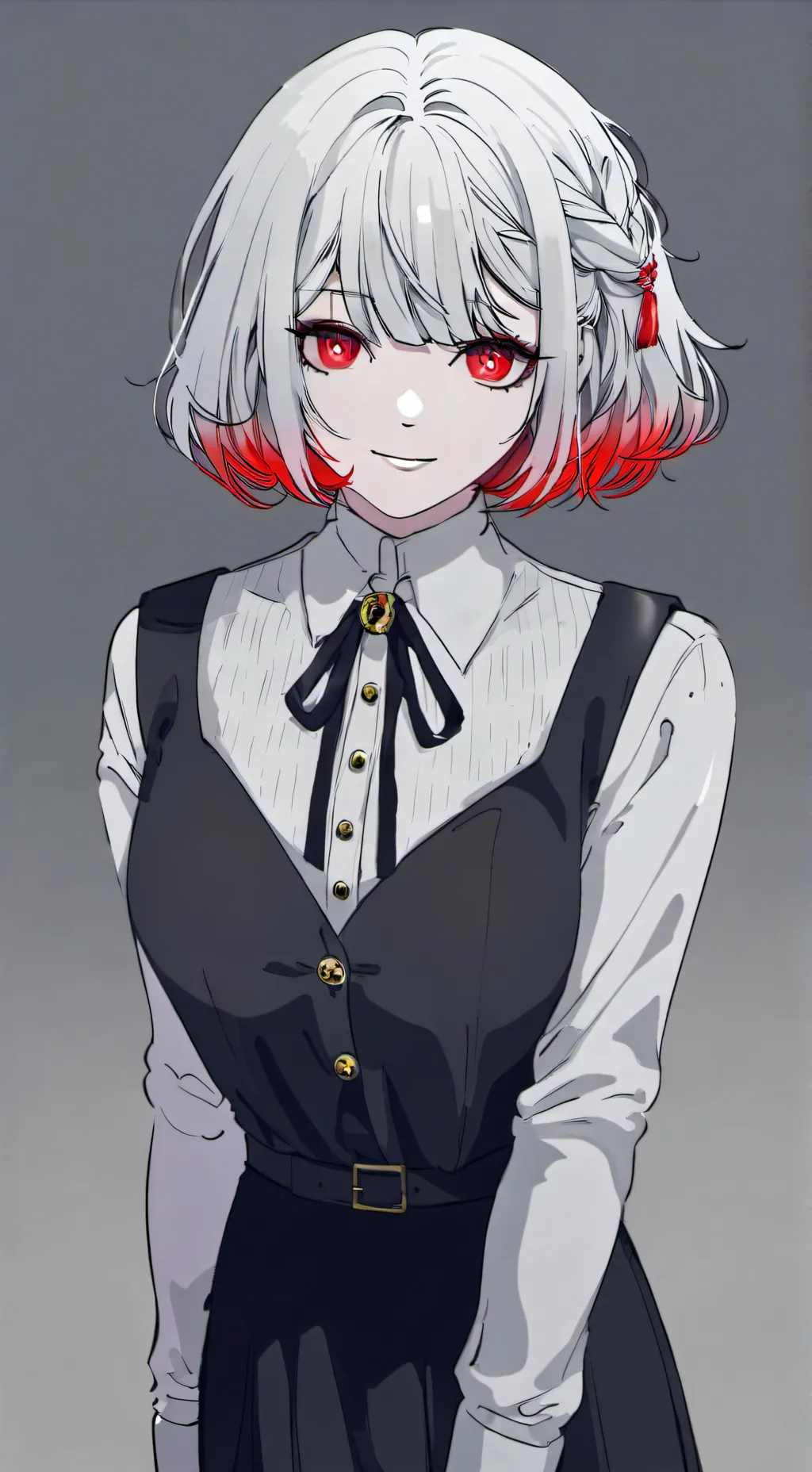 ai character: Ghost humana background