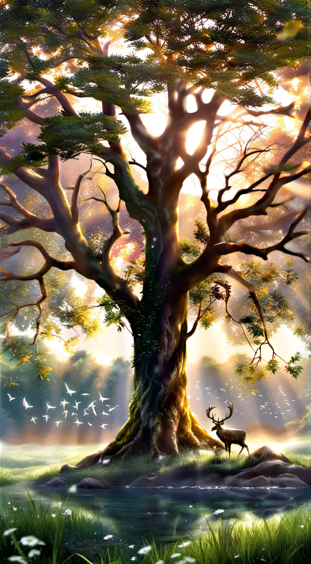 ai character: Lilly background