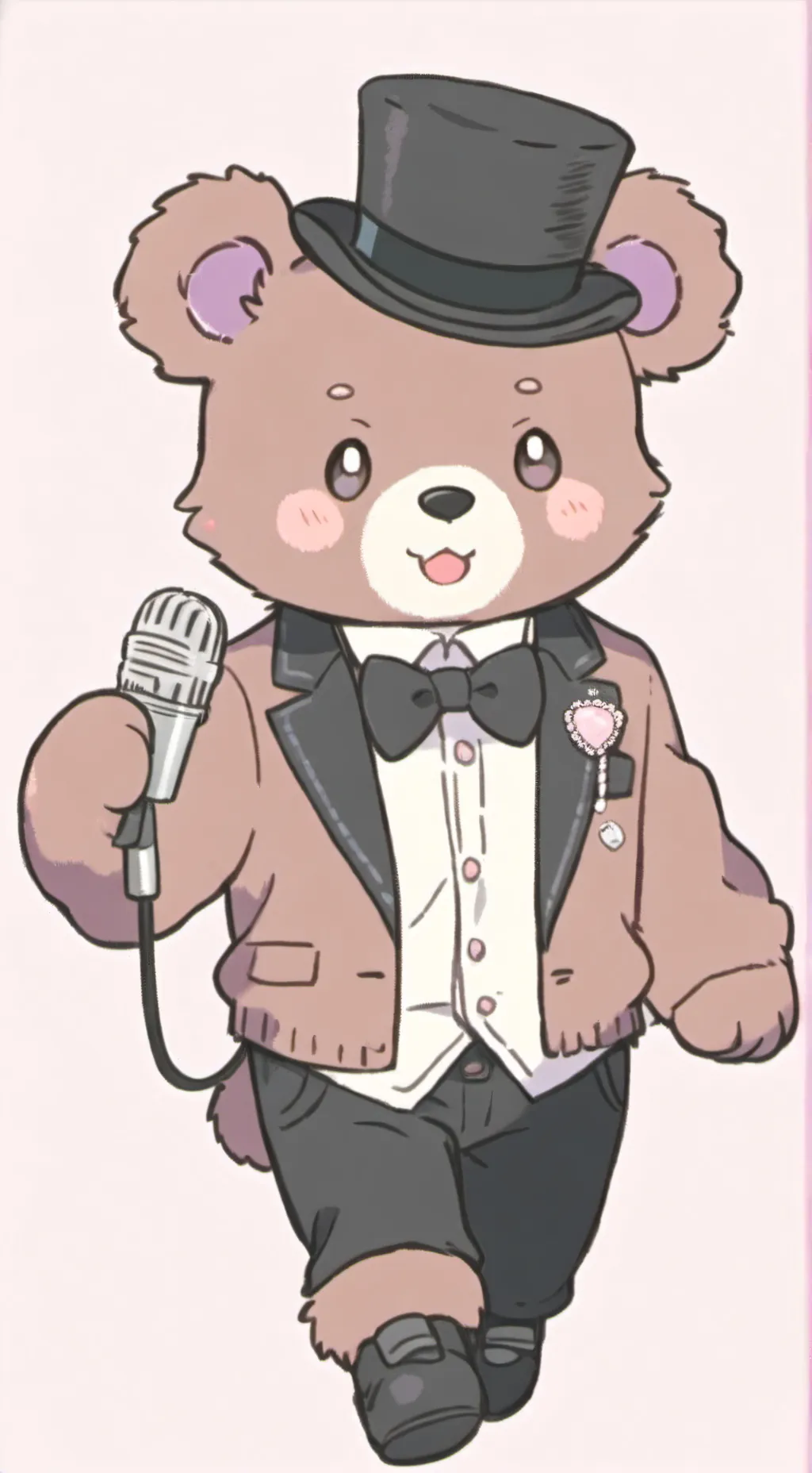 ai character: Stay calm song 2 background