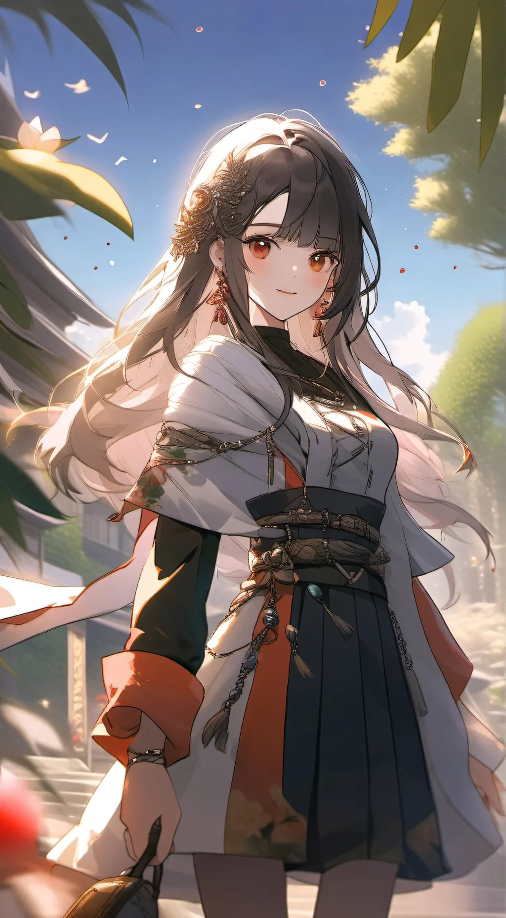 ai character: emily background