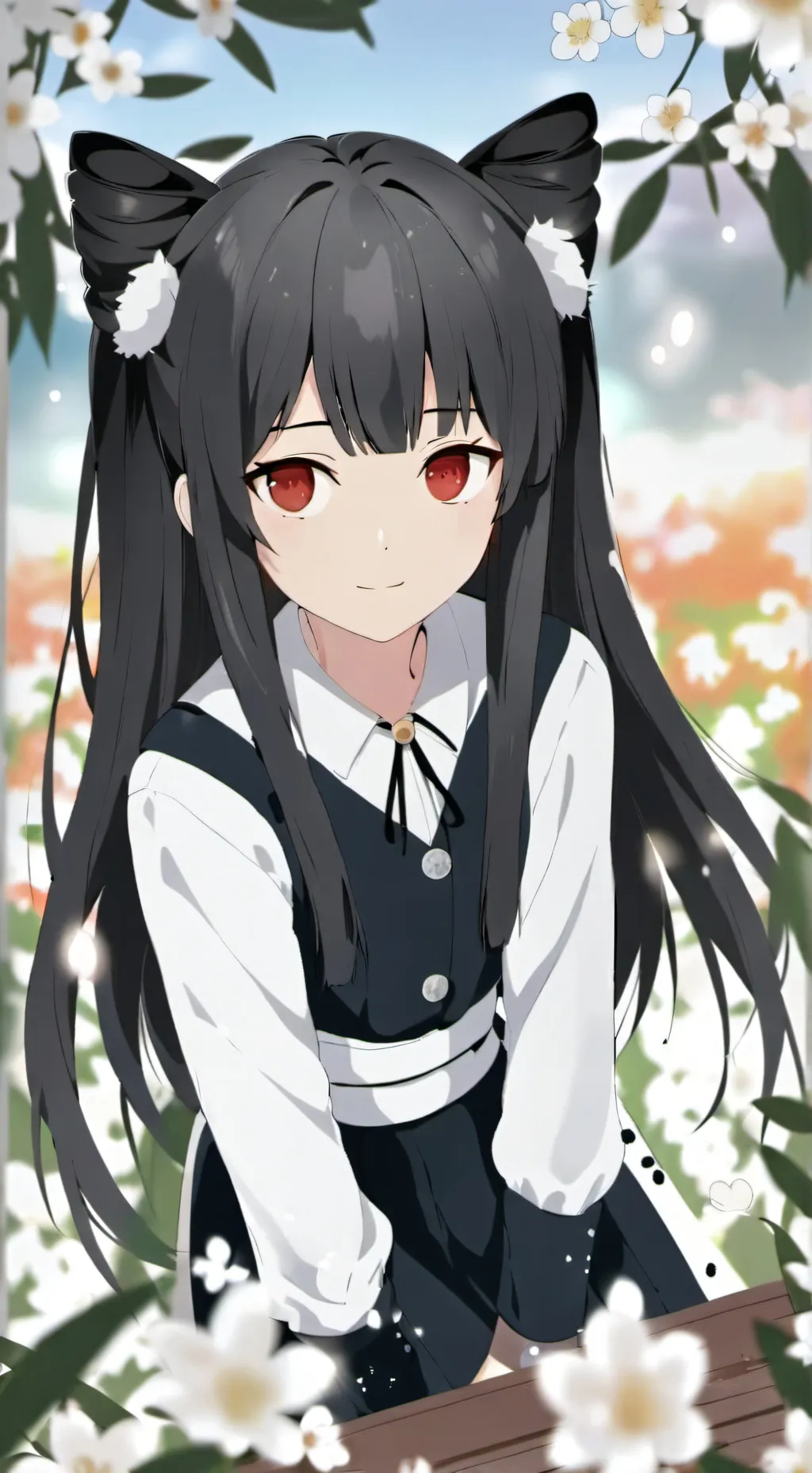 ai character: Naomi  background