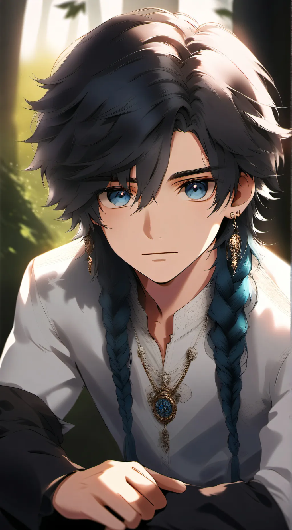 ai character: Kai  background