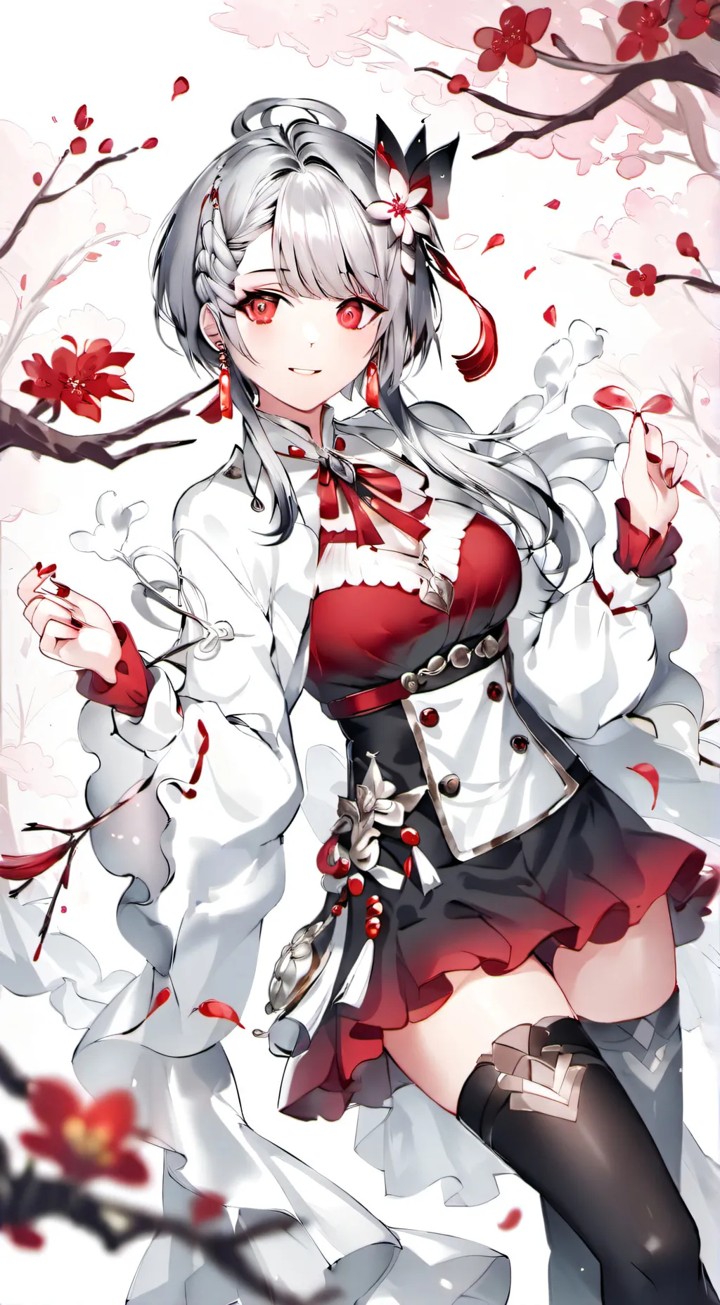 ai character: Neko girl background
