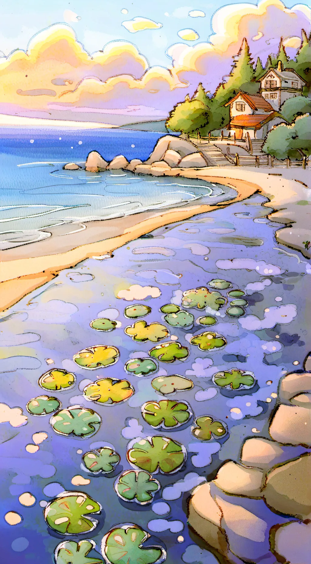 ai character: Dandy… background