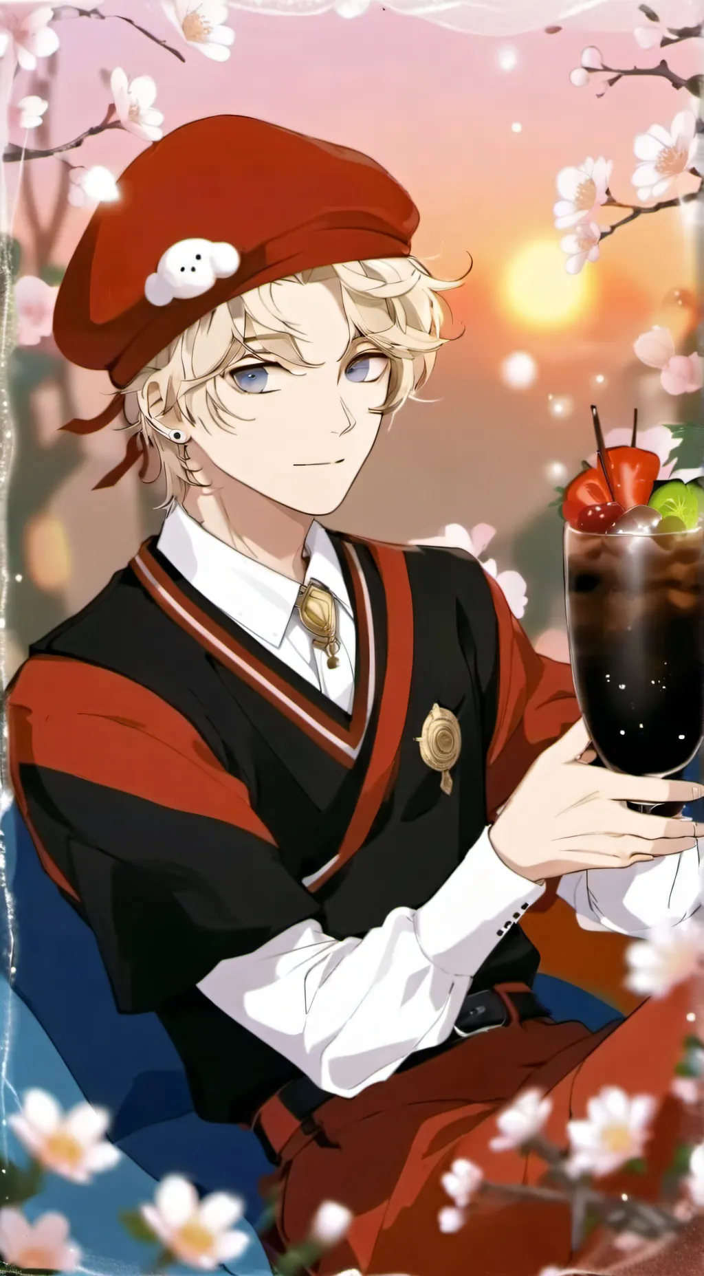 ai character: Tuffan viajero  background