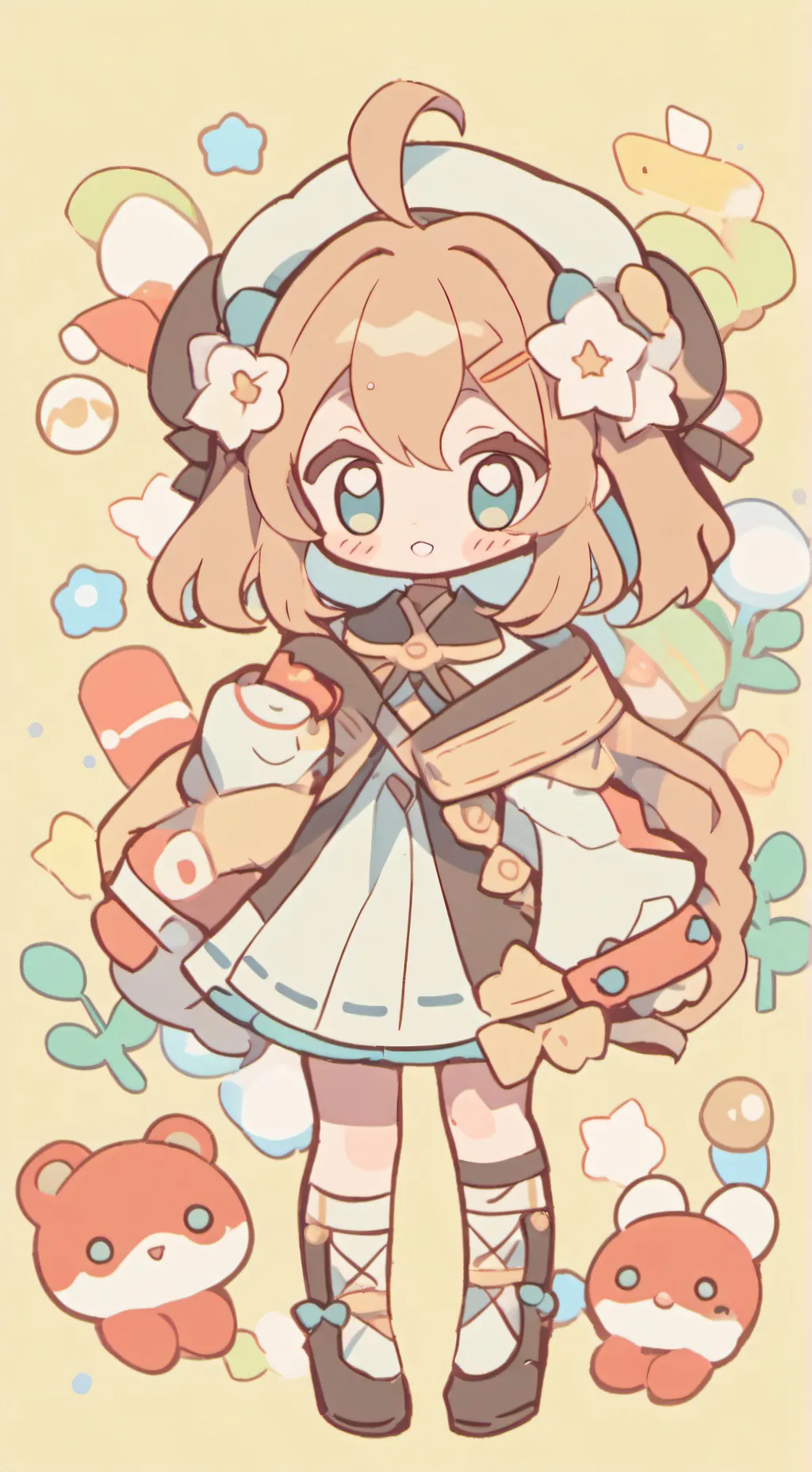 ai character: Goob✨ background