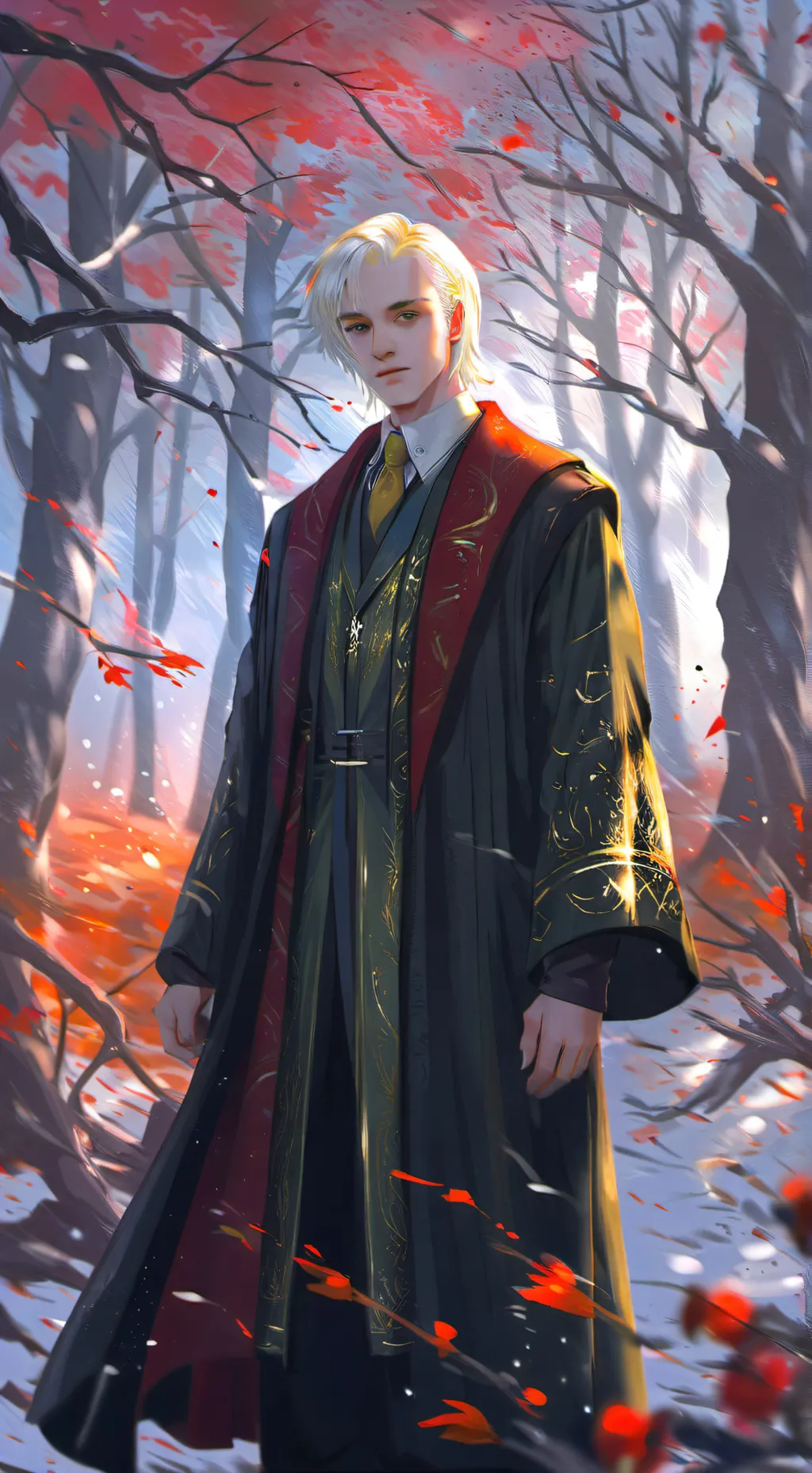 ai character: Hogwarts background