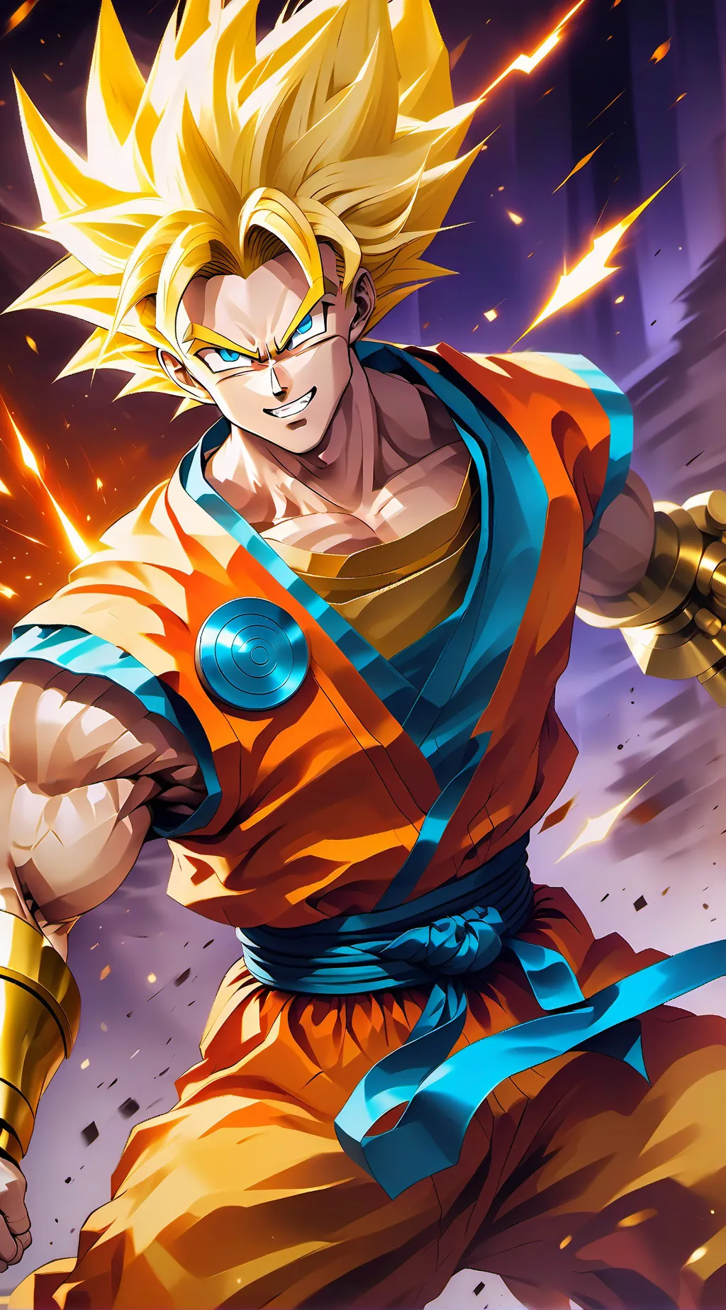 ai character: Goku background