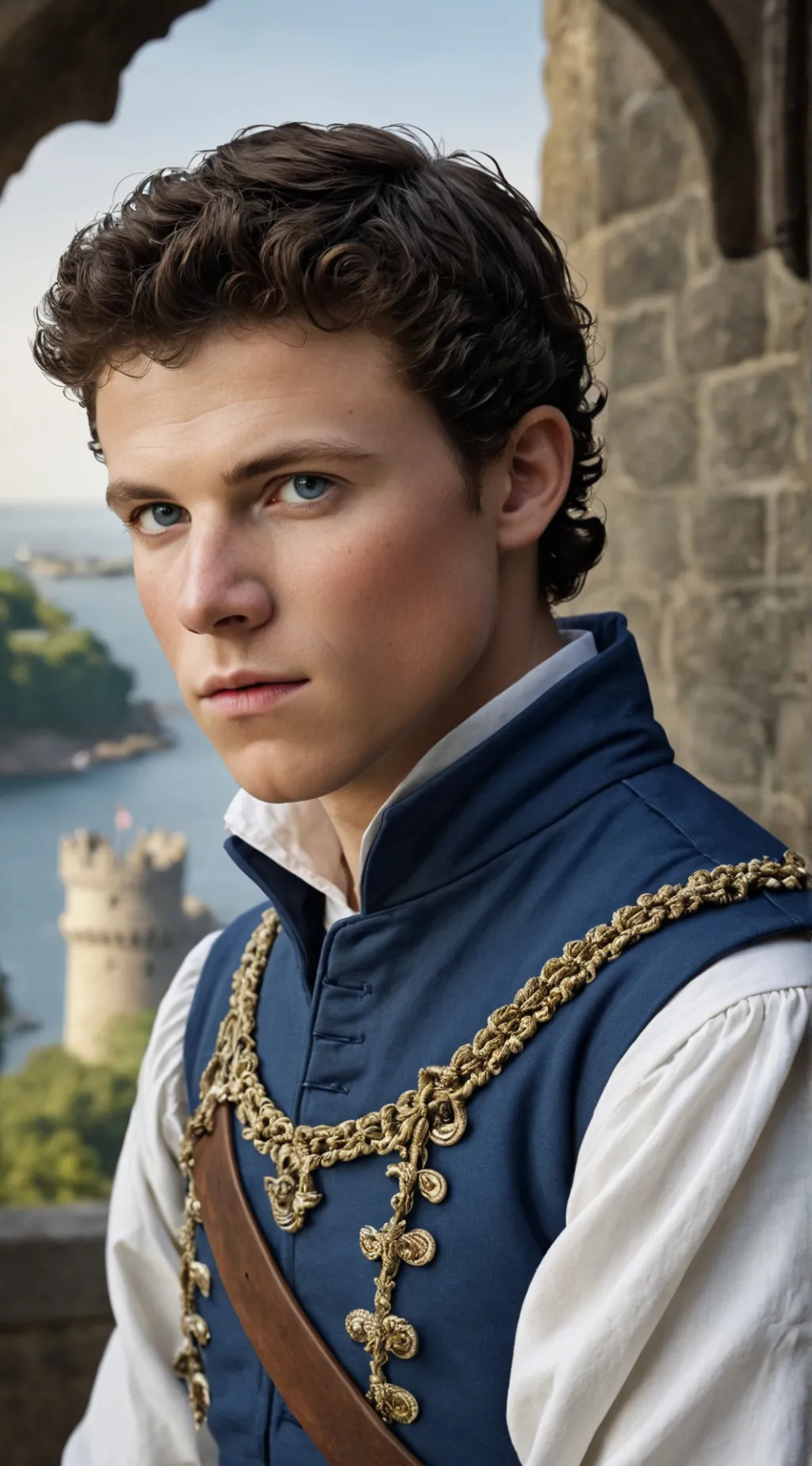 ai character: Frederick  background
