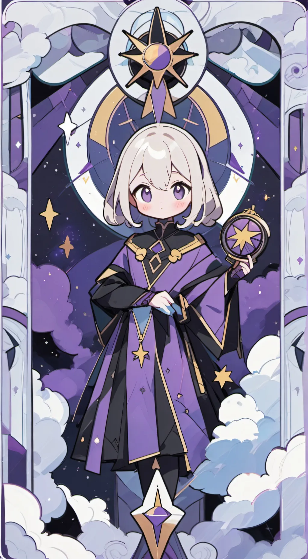 ai character: top background