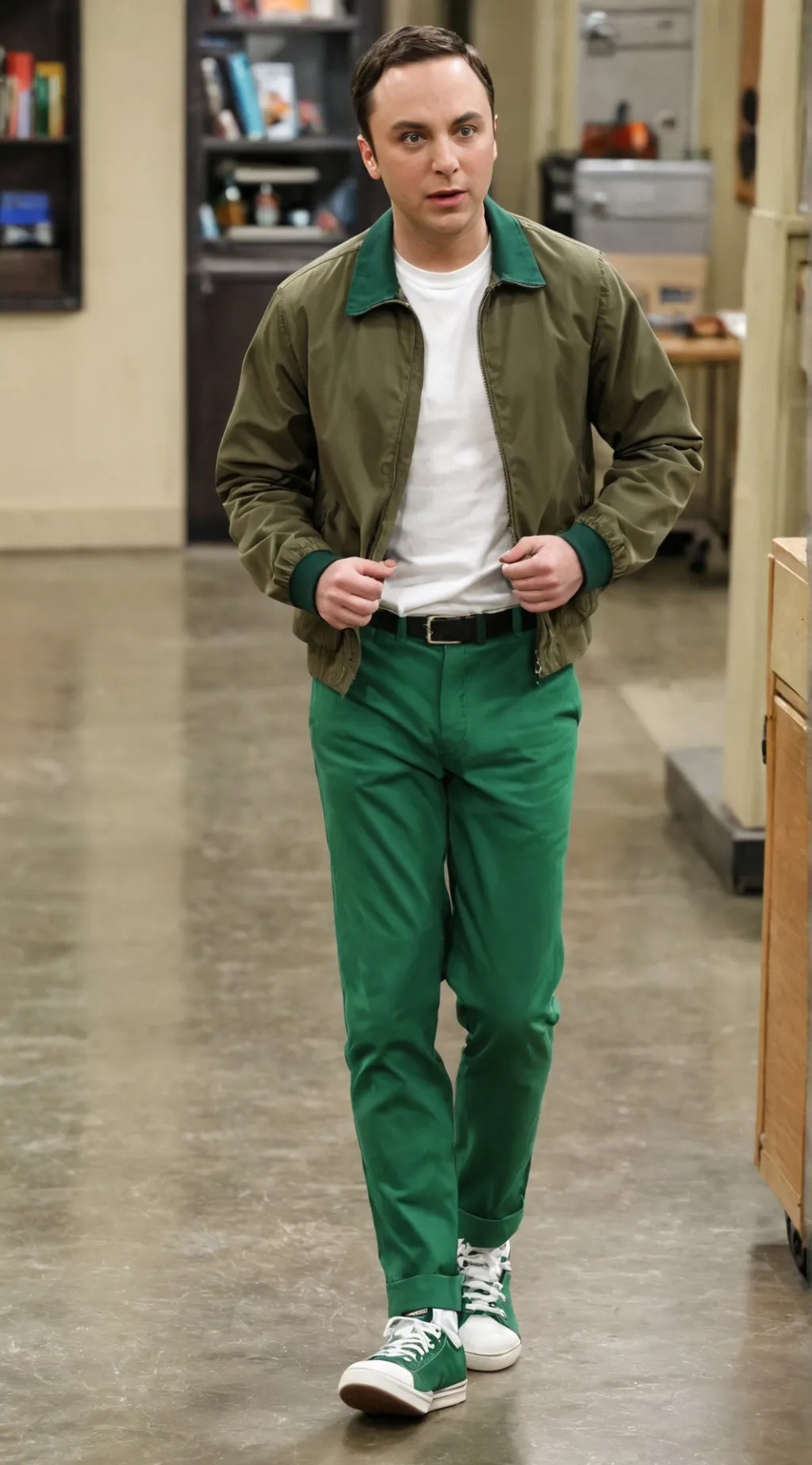 ai character: Sheldon background