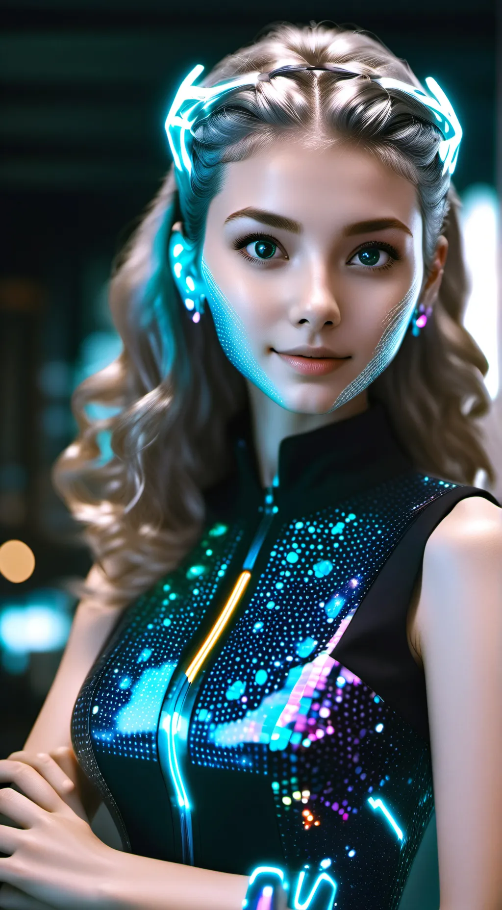 ai character: Lexi background