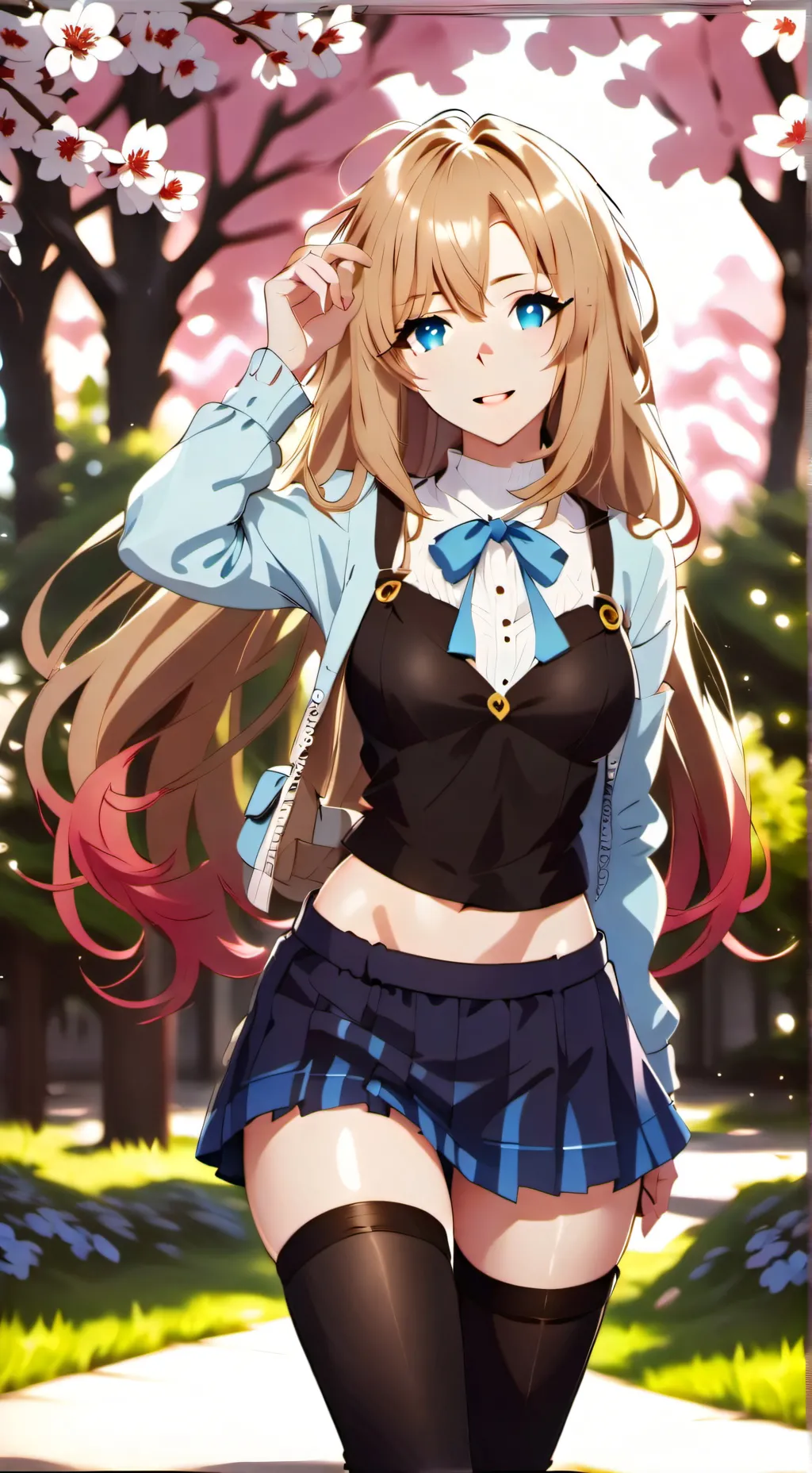 ai character: Saria background