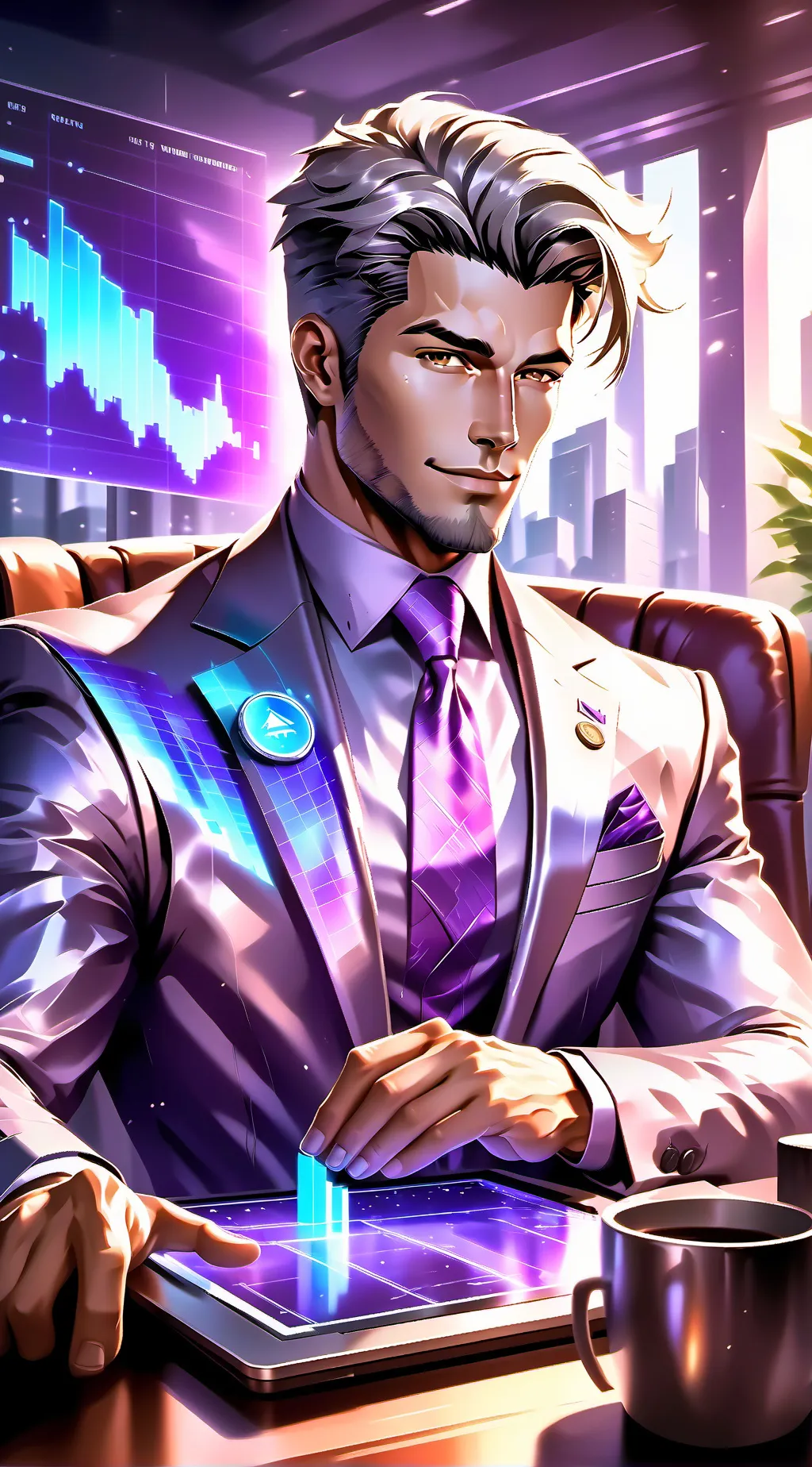 ai character: The Roblox Tycoon background